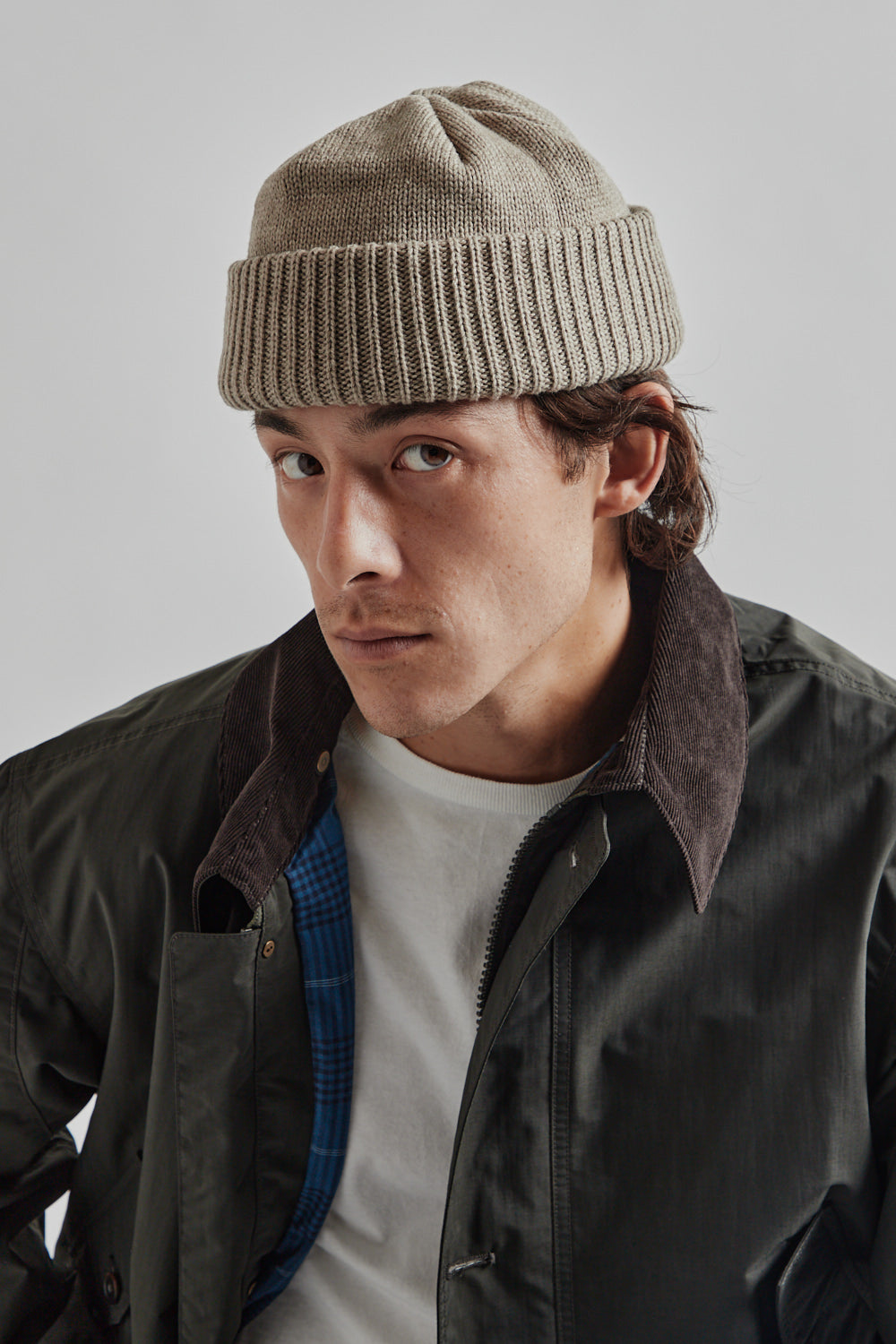 Nanamica WINDSTOPPER Beanie Beige 2