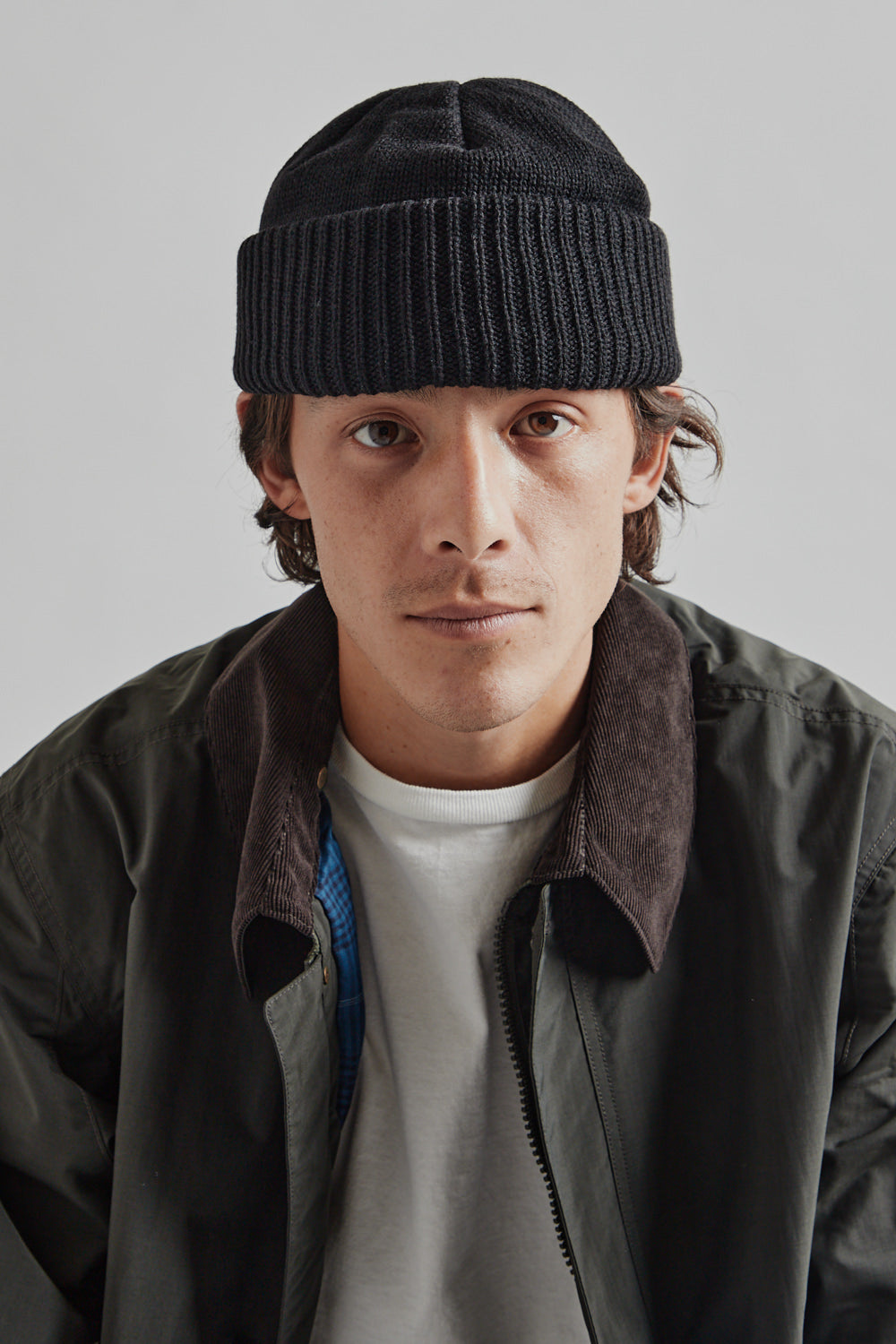 Nanamica WINDSTOPPER Beanie Black 1