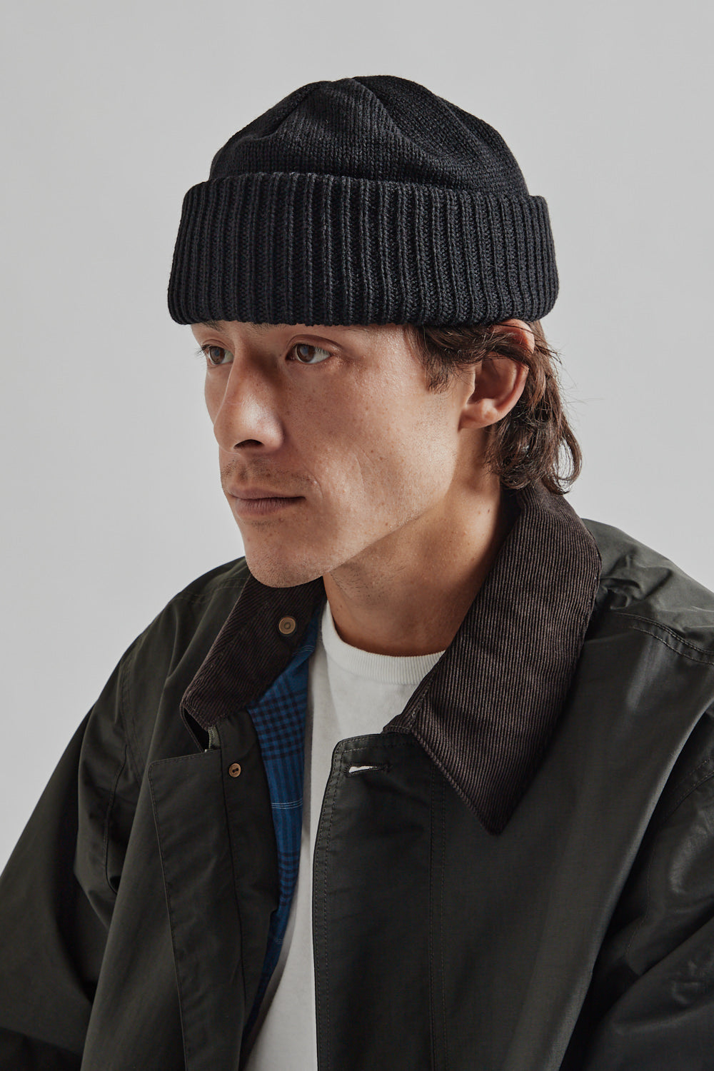 Nanamica WINDSTOPPER Beanie Black 3