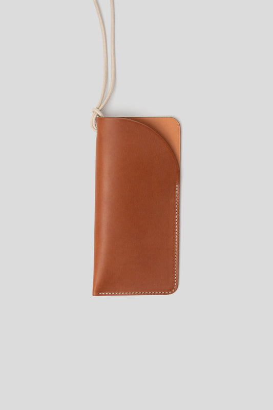 Neck Glasses Sleeve - Gold Barini Calf