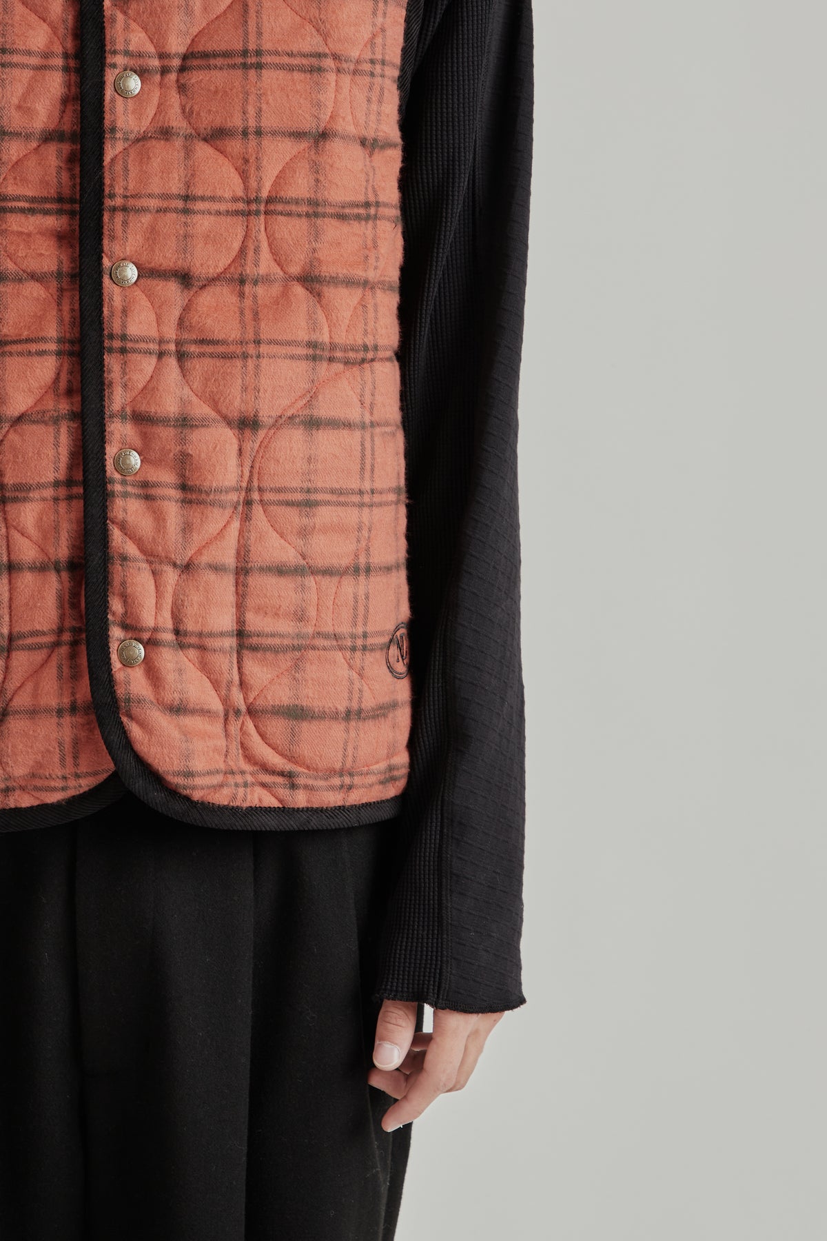 Lavenham Riot Gilet - Burnt Red