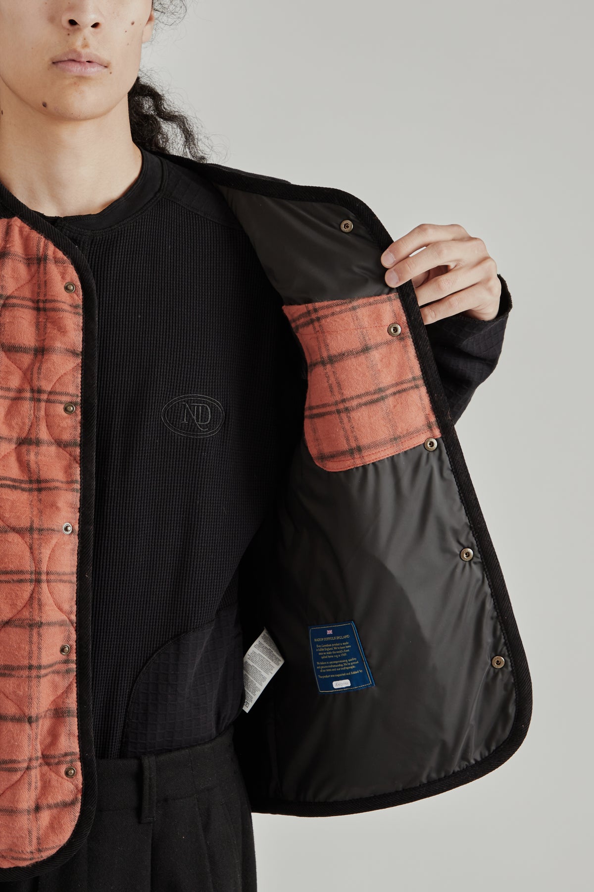 Lavenham Riot Gilet - Burnt Red