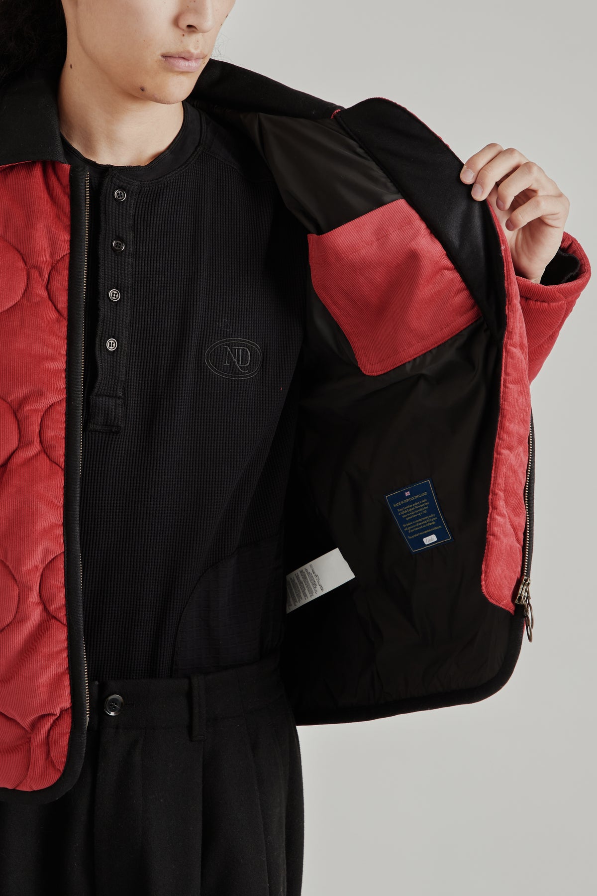 Lavenham Riot Jacket - Red