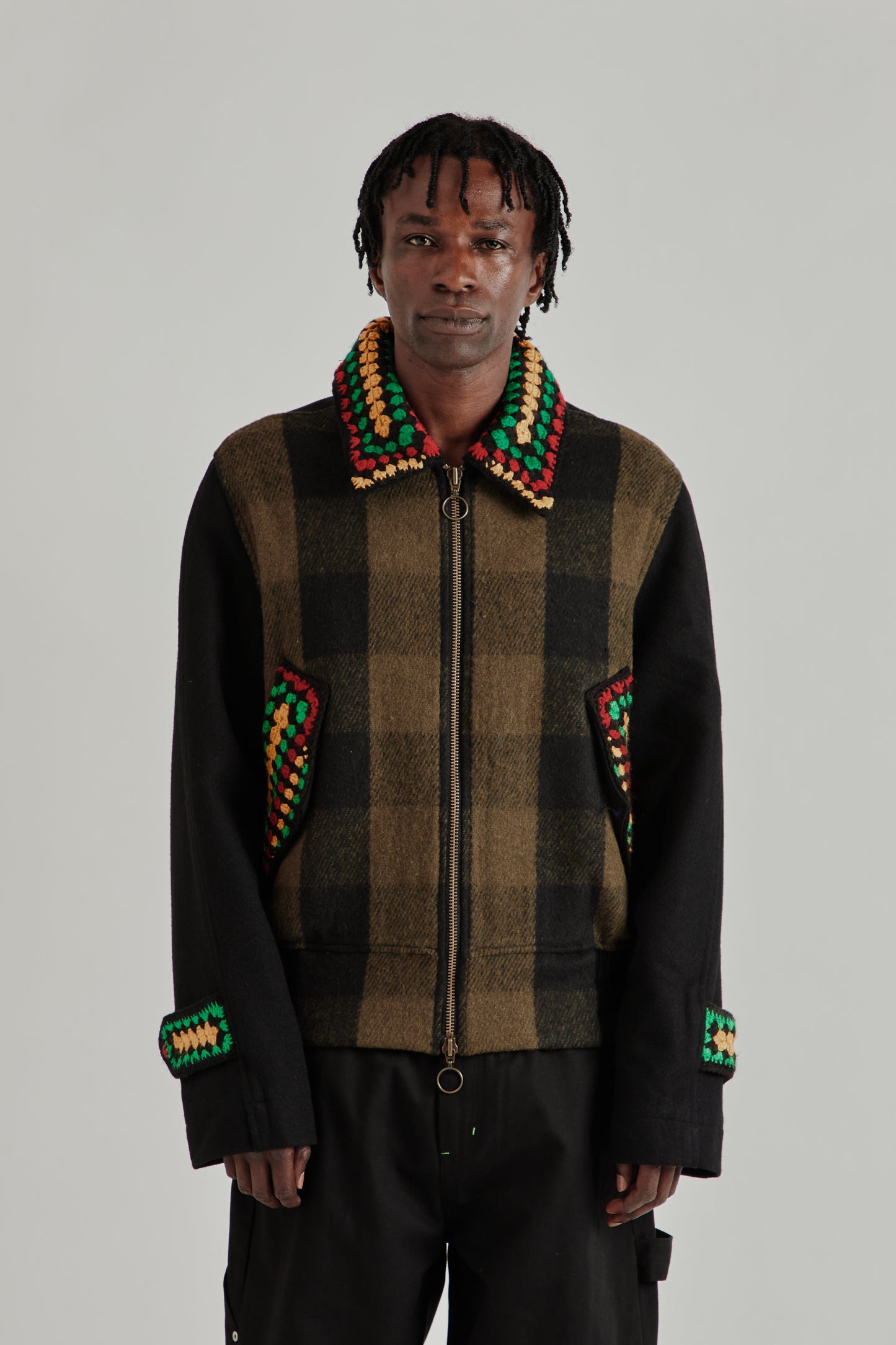 Rebel Riot Jacket - Black/olive