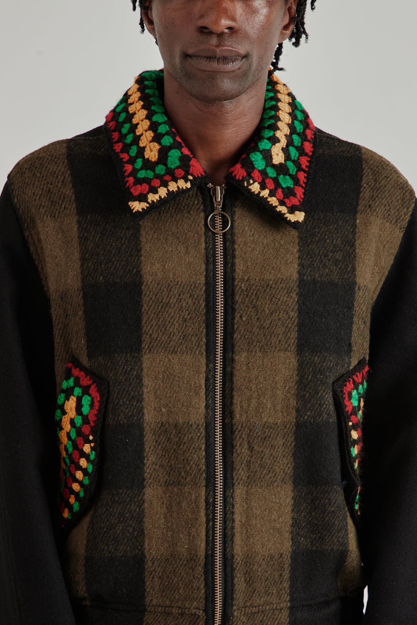 Rebel Riot Jacket - Black/olive
