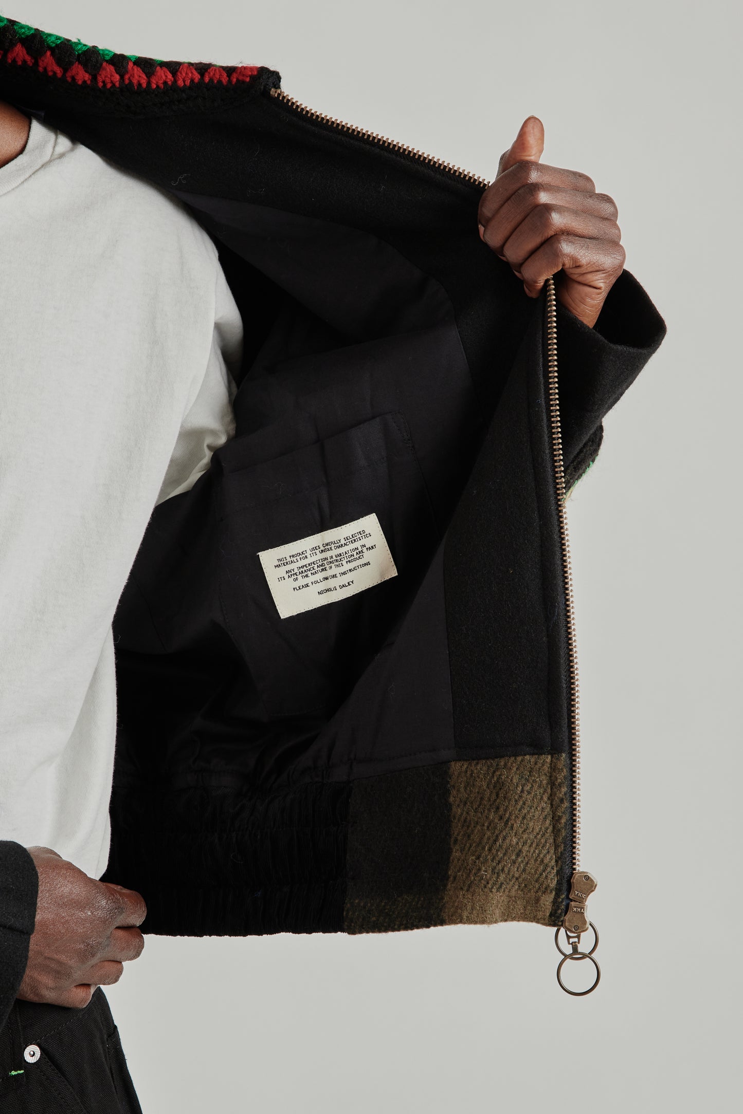 Rebel Riot Jacket - Black/olive