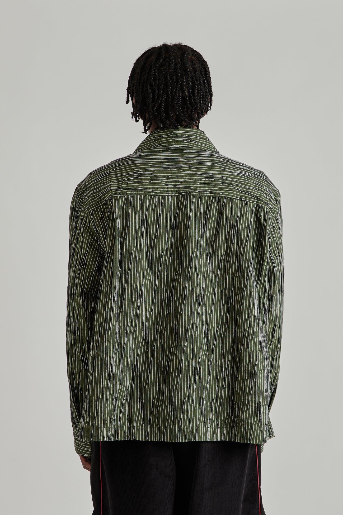 Workers Shirt - Tucked Dobby Stripe