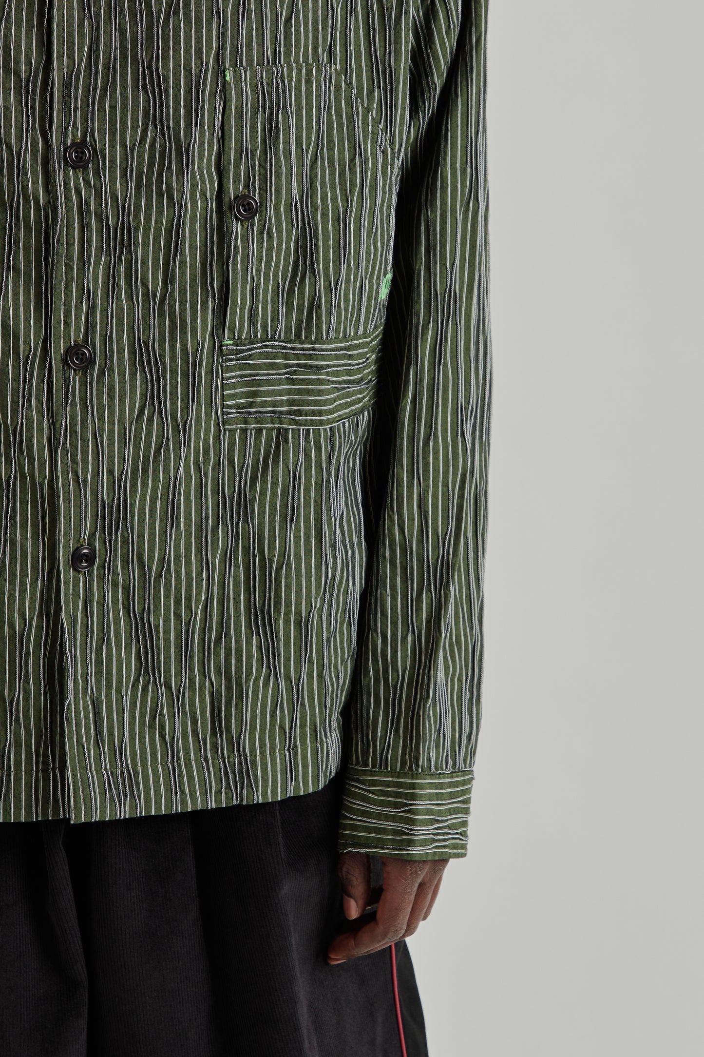 Workers Shirt - Tucked Dobby Stripe