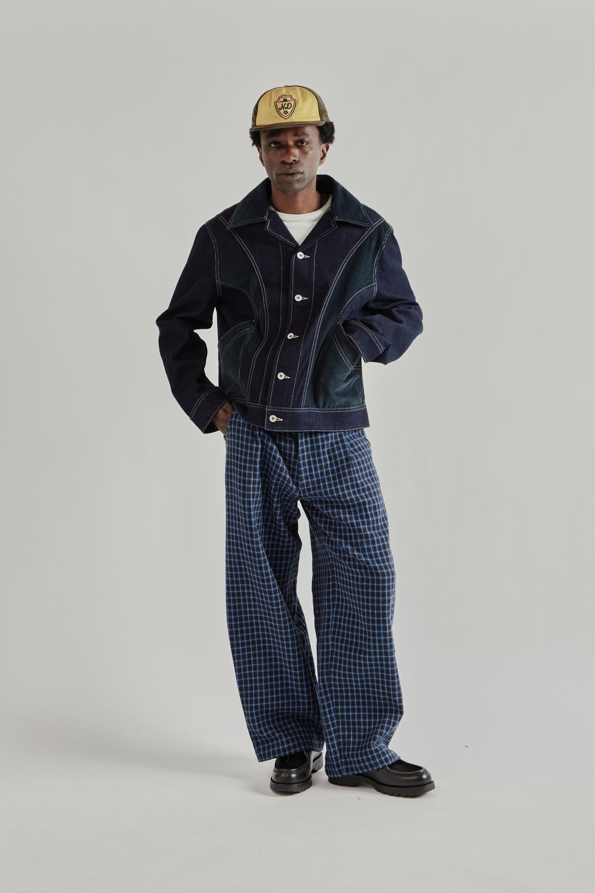 Nicholas Daley SS26 Rebel Jacket Dark Indigo3925