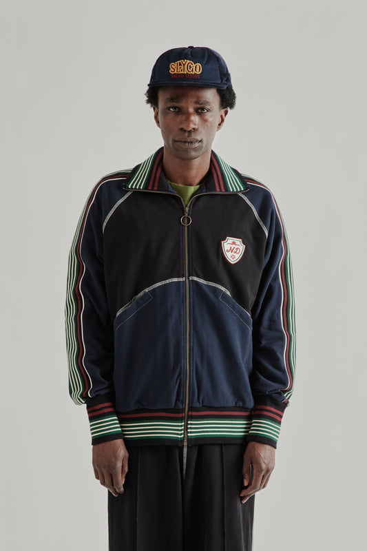 Track Top - Black/Navy