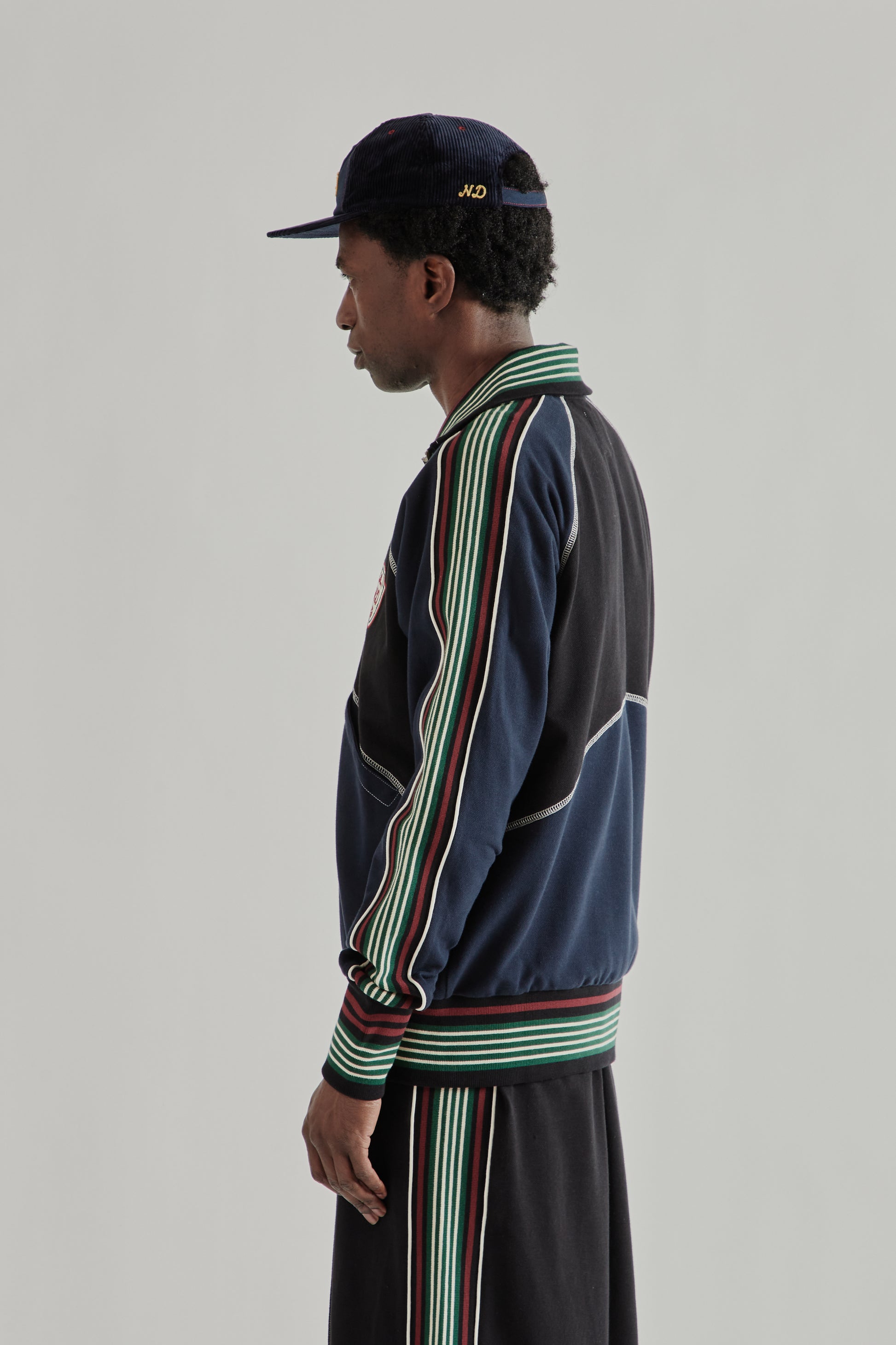 Nicholas Daley SS26 Track Top BlackNavy 3682