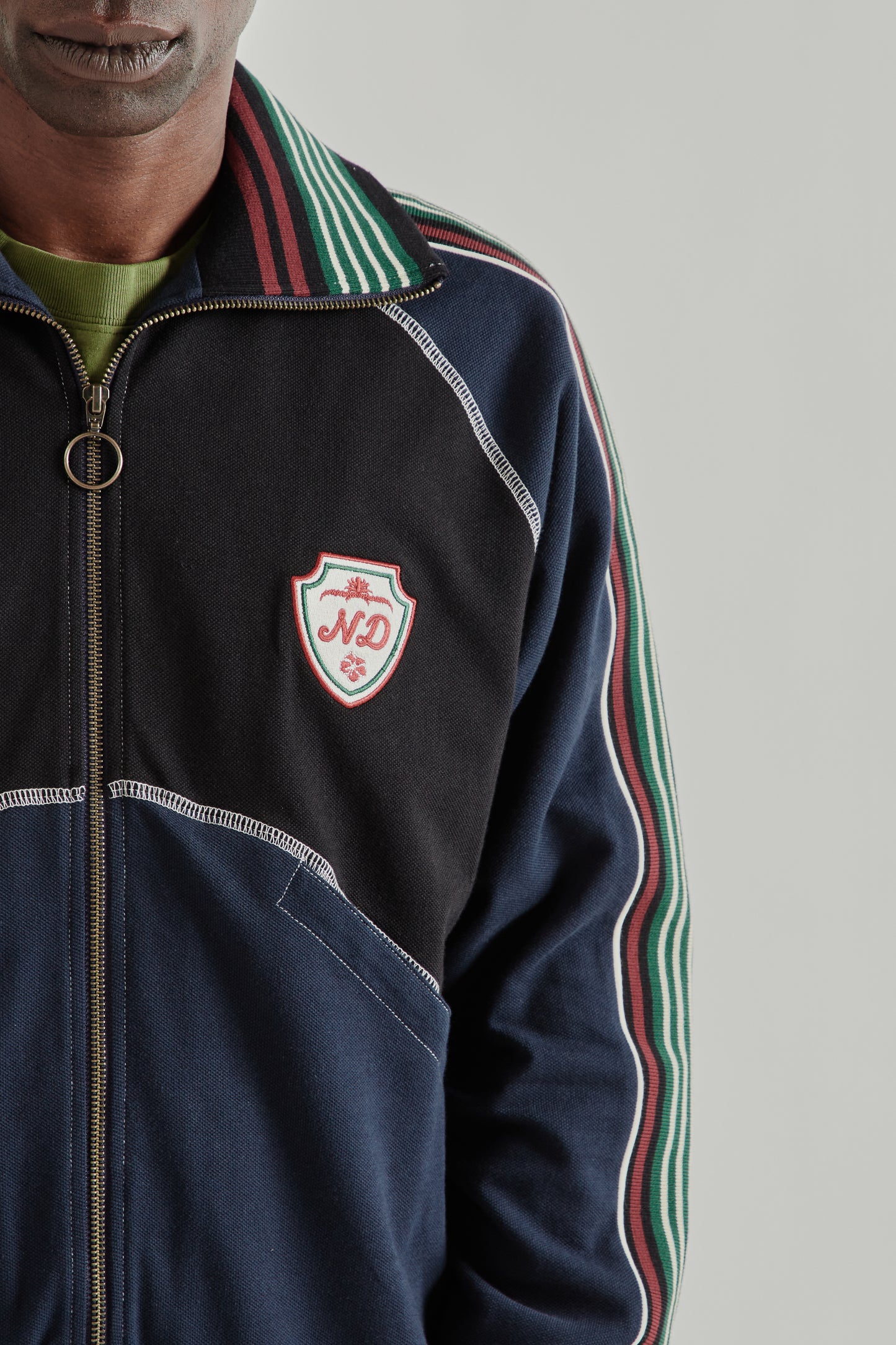 Nicholas Daley SS26 Track Top BlackNavy 3688