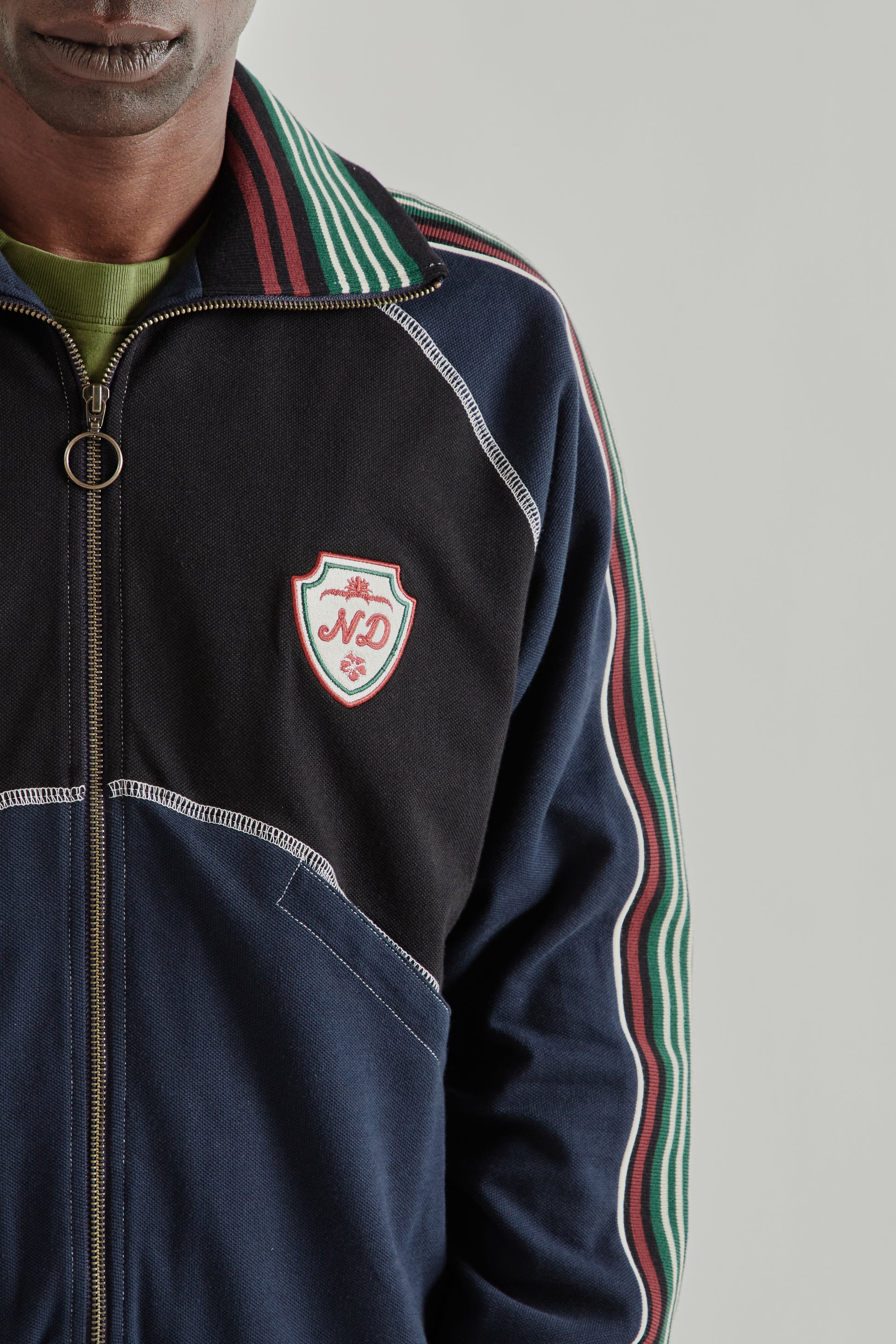 Nicholas Daley SS26 Track Top BlackNavy 3688