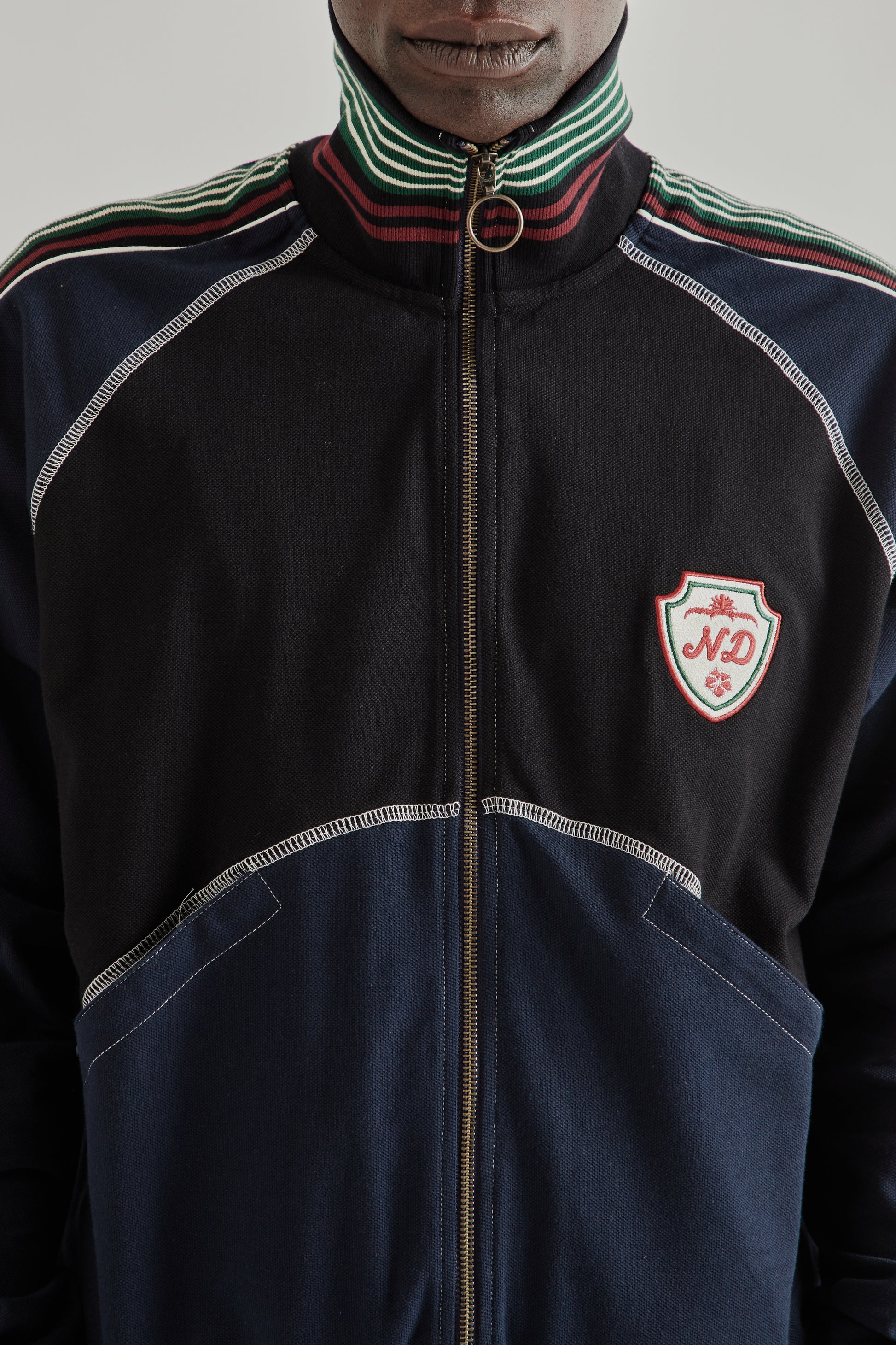Nicholas Daley SS26 Track Top BlackNavy 3691
