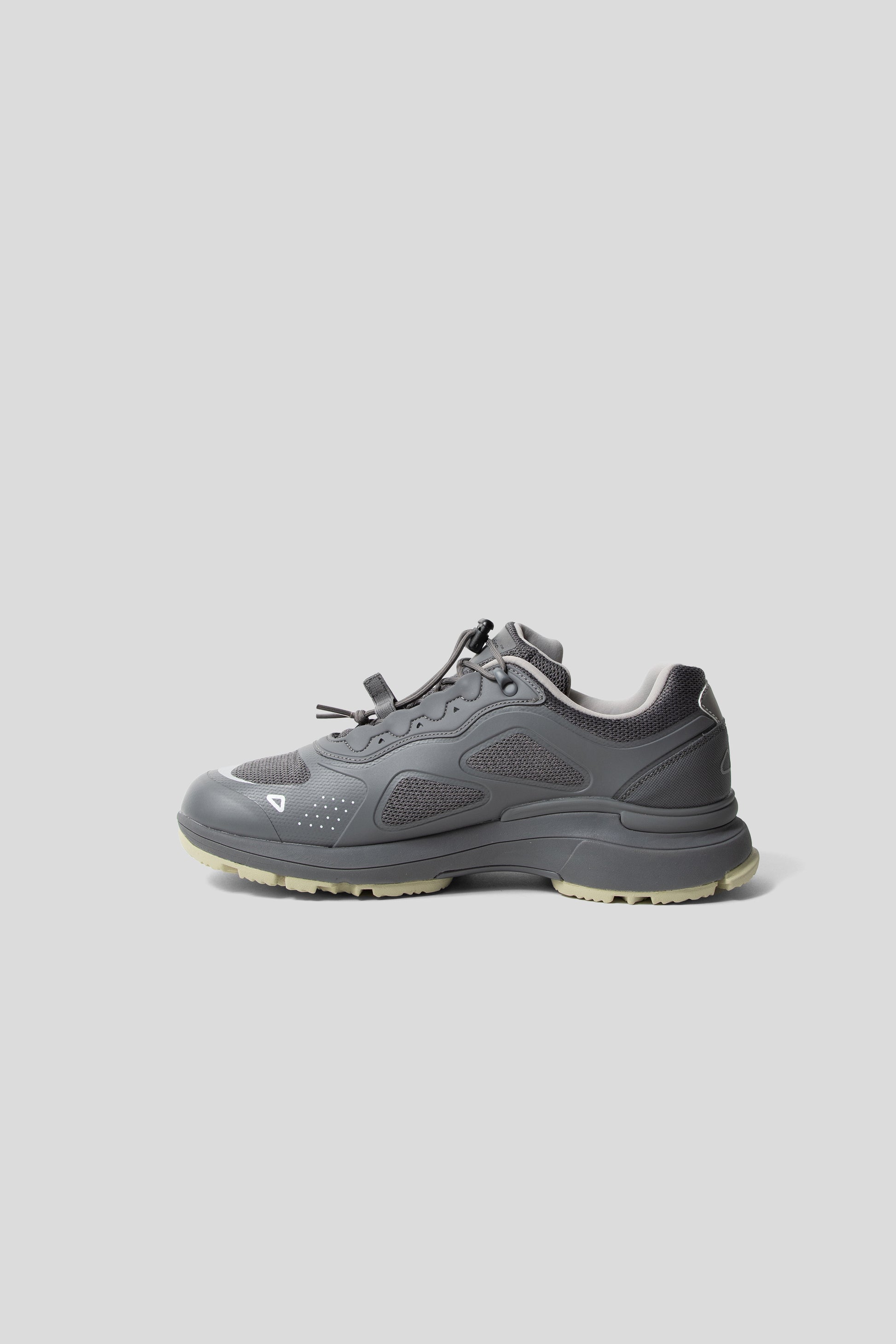 Athletics FTWR One 2 Waterstop Low in the Forest Fog colourway.