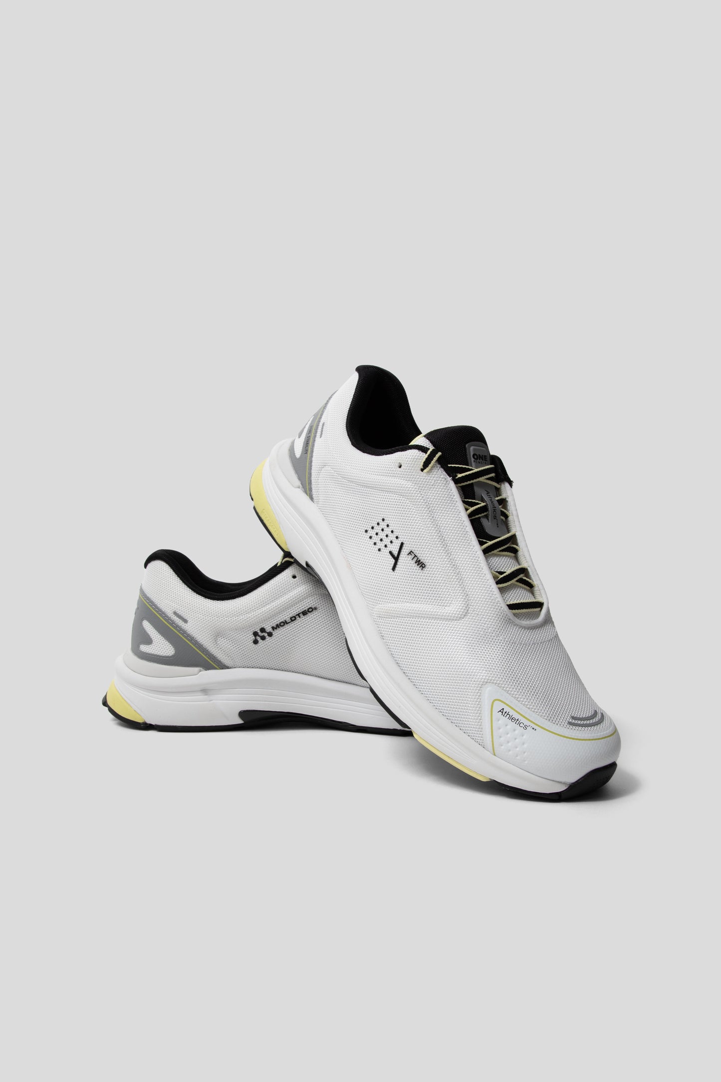 Athletic FTWR's One Remstrd sneaker in White and Silver