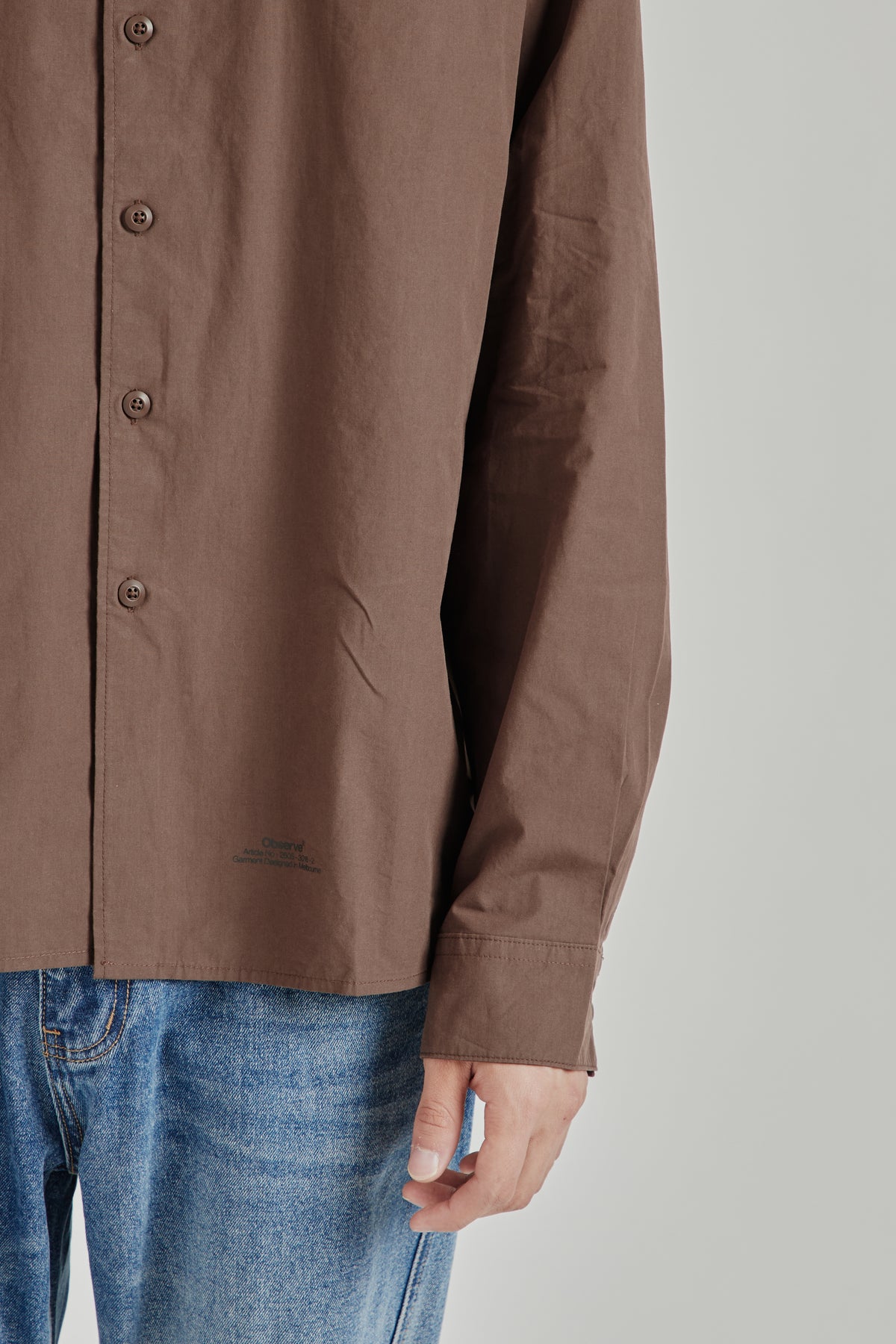 Observe FW26 Loop Shirt Brown188