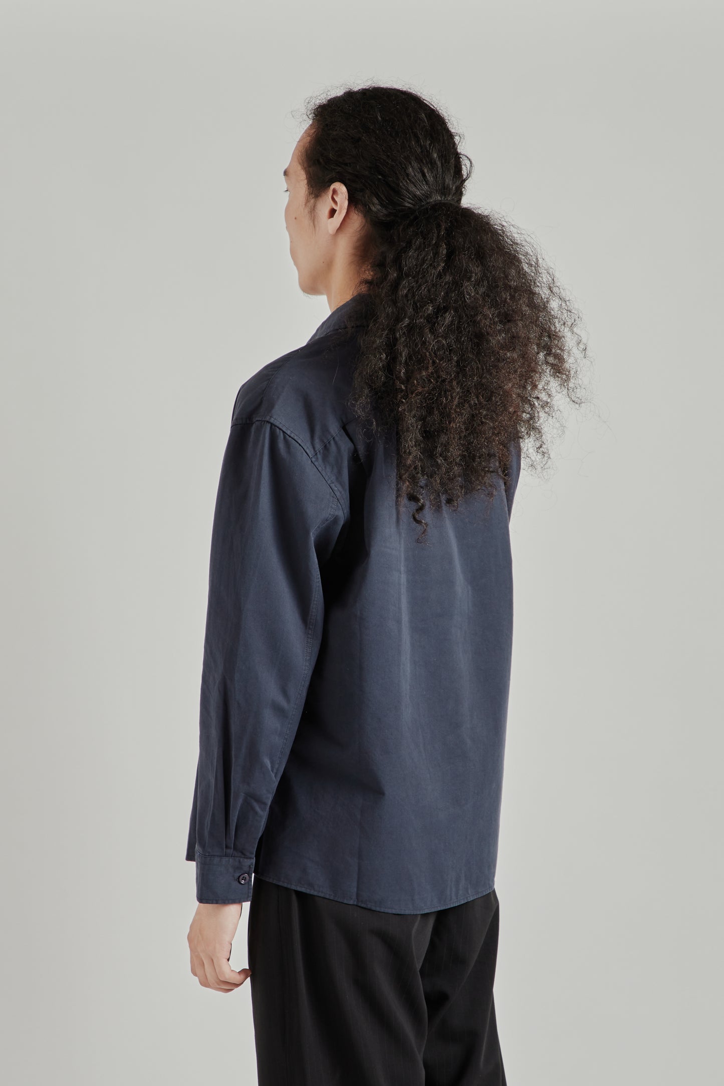 Panel Pocket Shirt - Navy