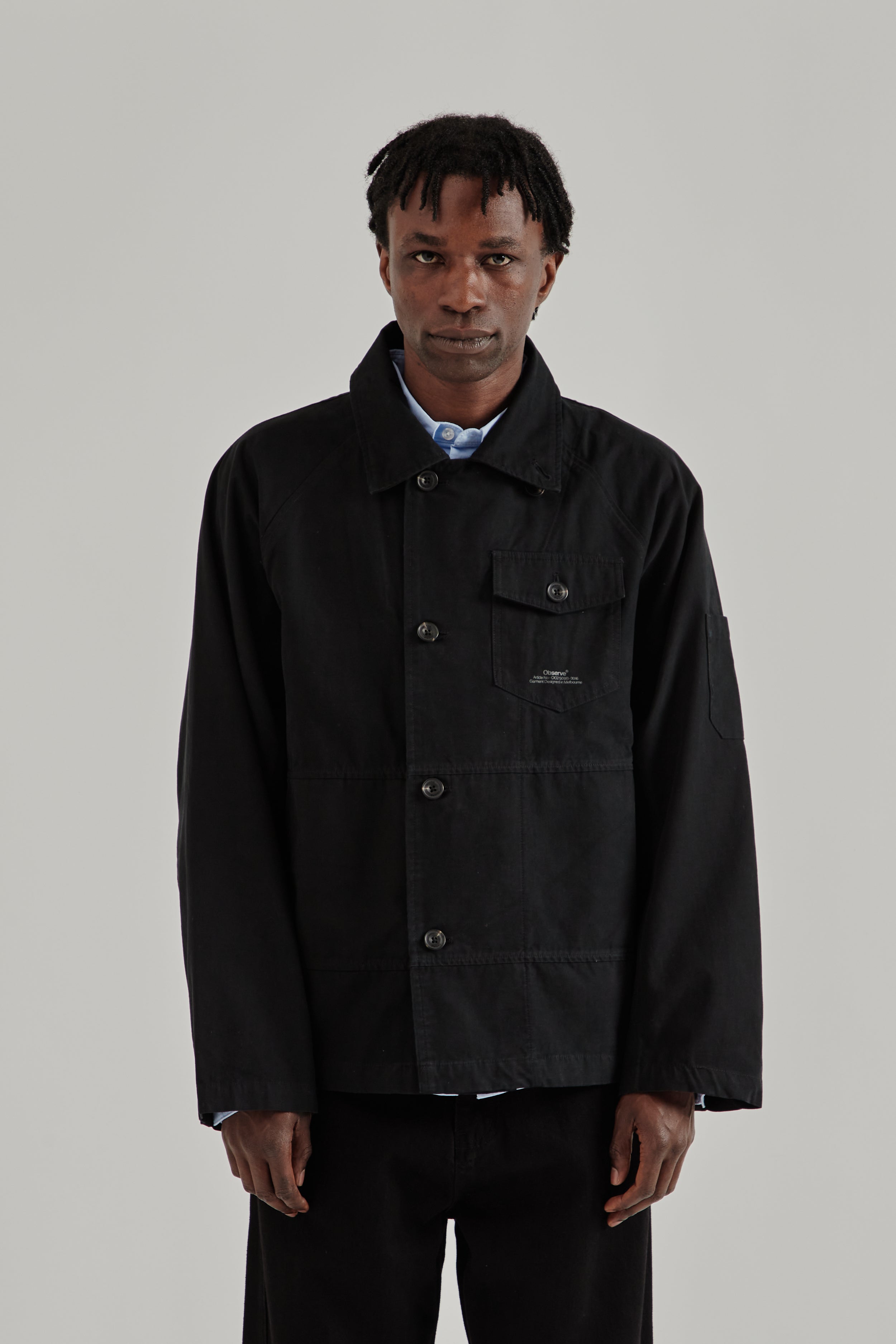 Observe Panel Jacket - Black | Wallace Mercantile Shop