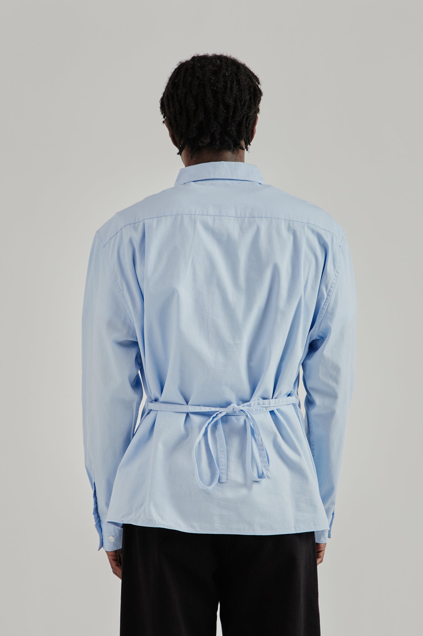 Observe SS26 Poplin Loop Shirt Blue0752