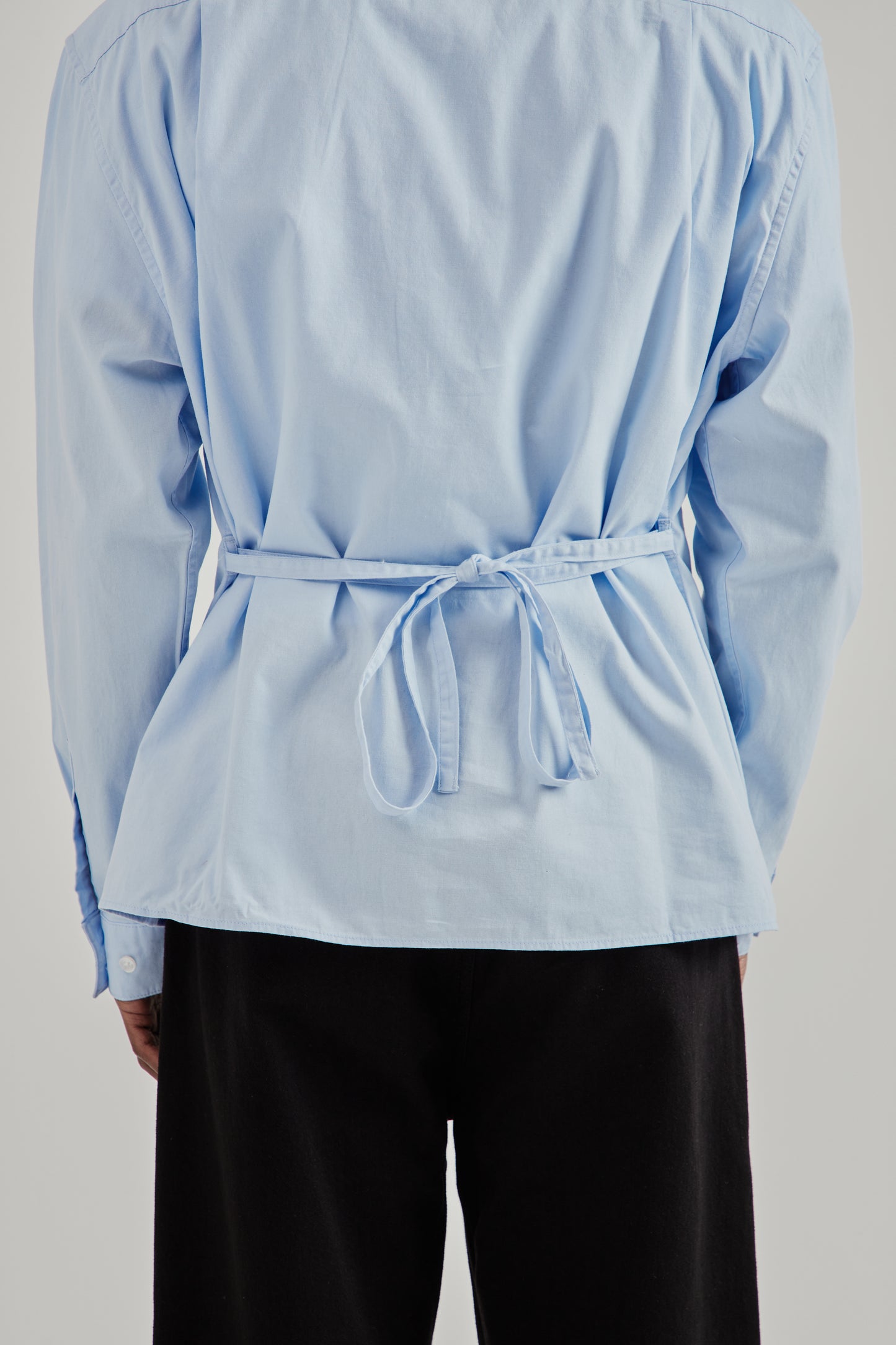 Observe SS26 Poplin Loop Shirt Blue0754