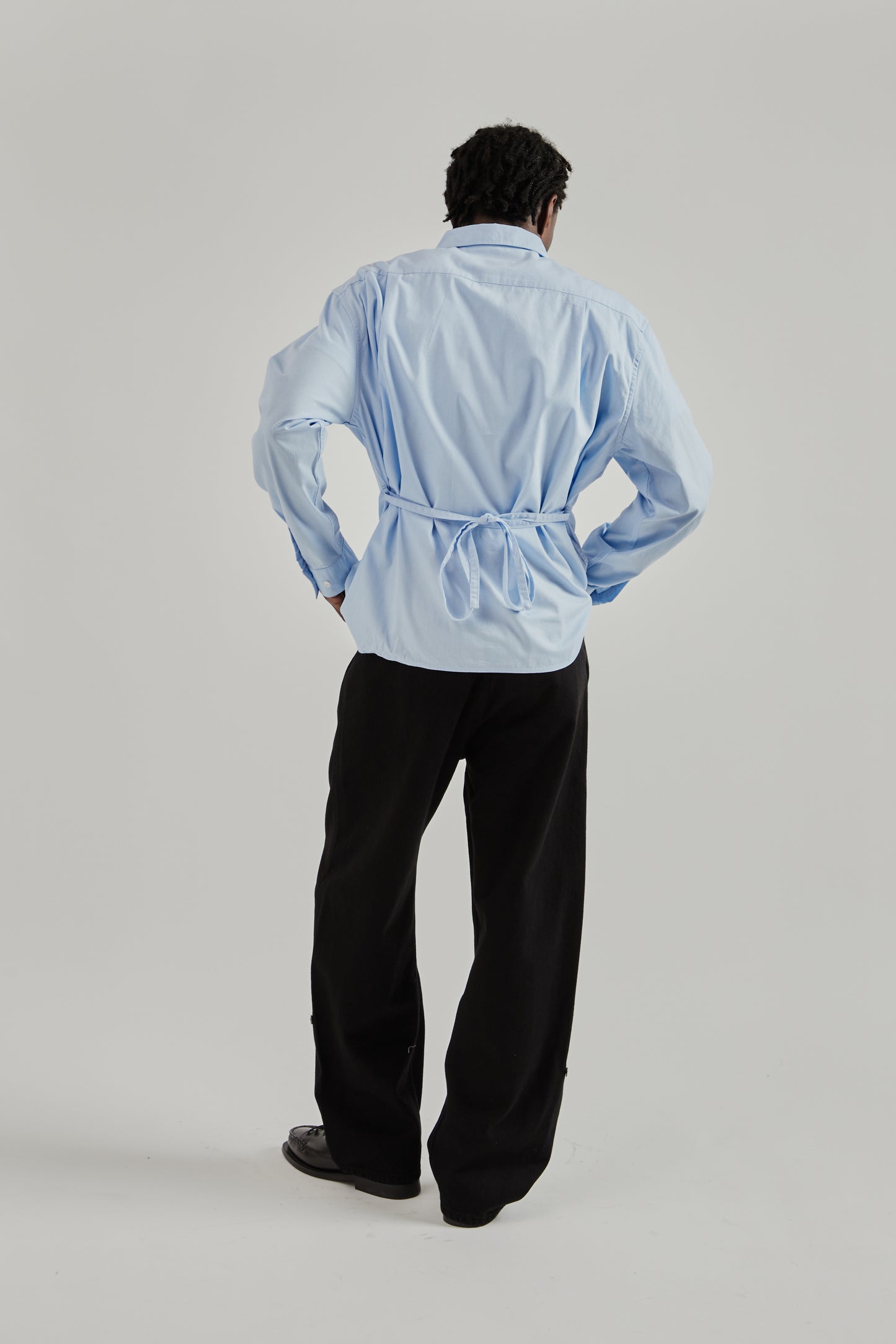 Observe SS26 Poplin Loop Shirt Blue0760