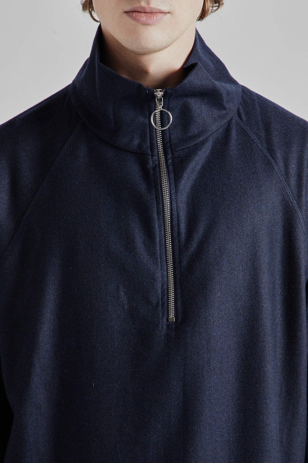 Parages Battle Wool Sweater Navy 6