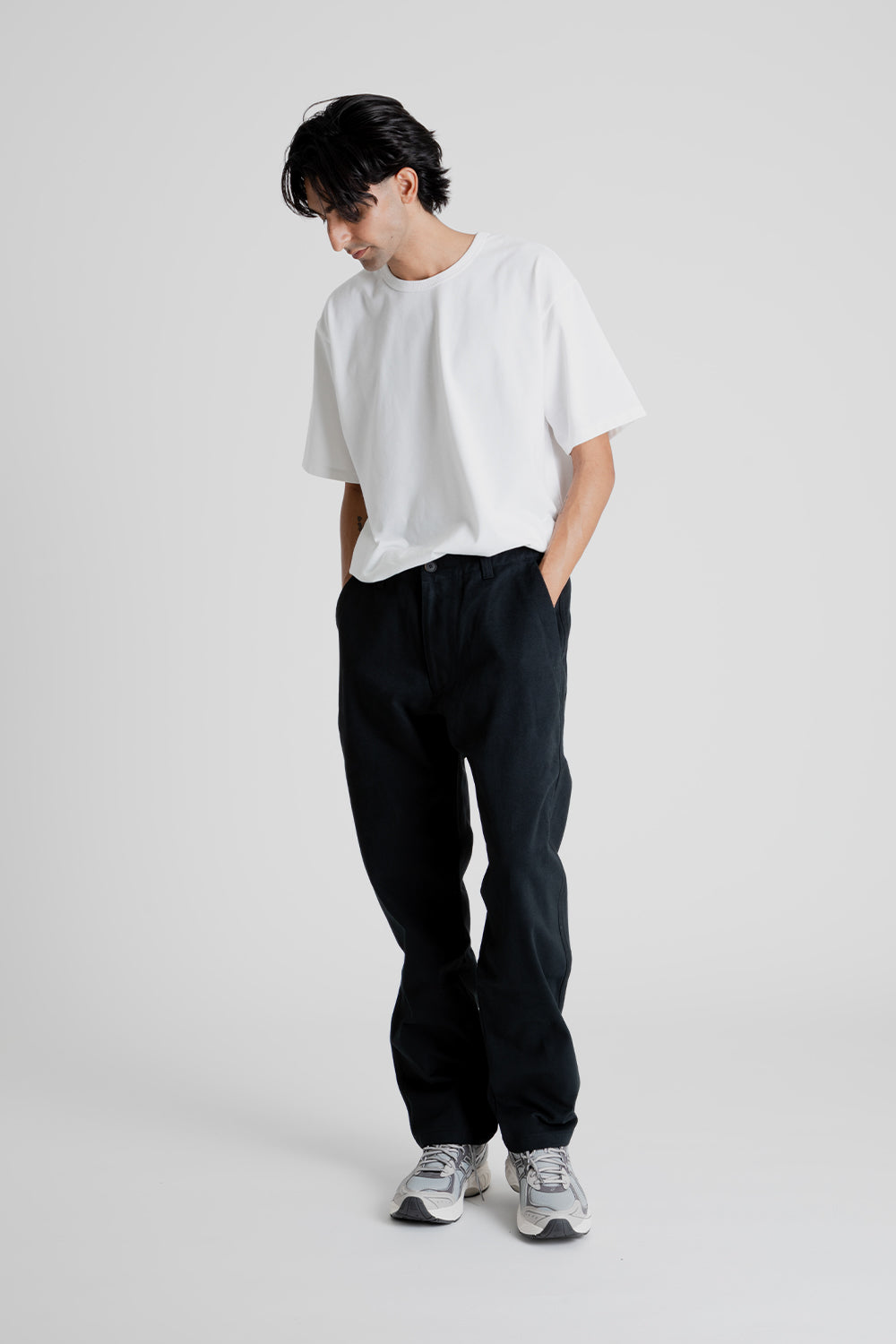 Parages Ropa Parages Dock Twill Pants in Black | Wallace Mercantile Shop