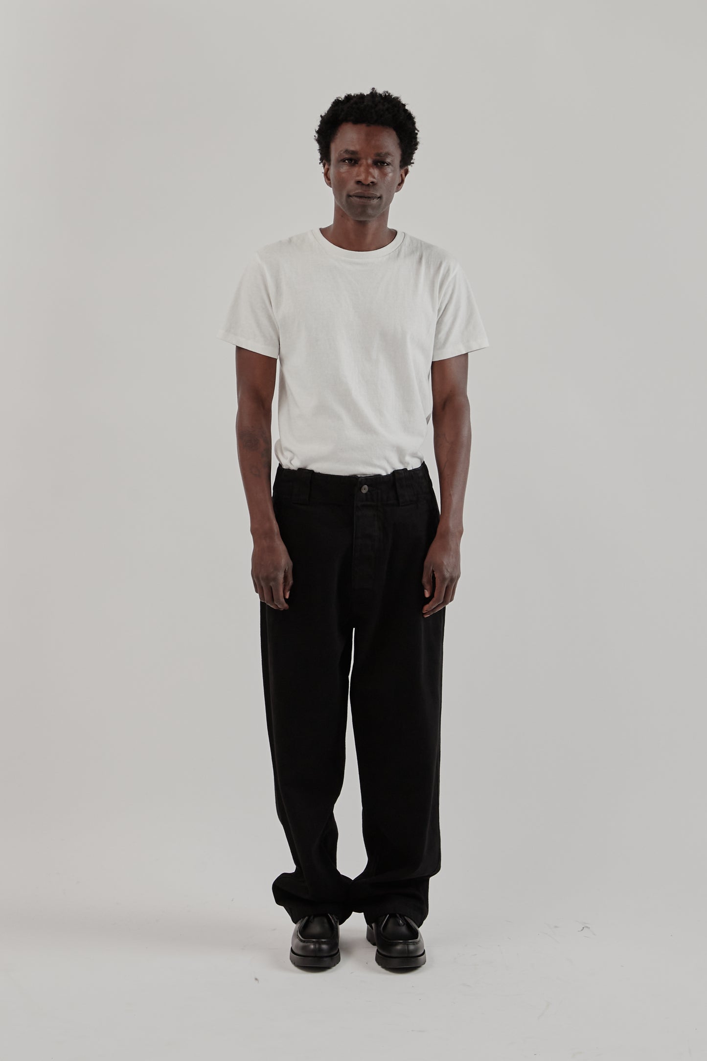 Parages FW25 Dad Denim Black Denim 2