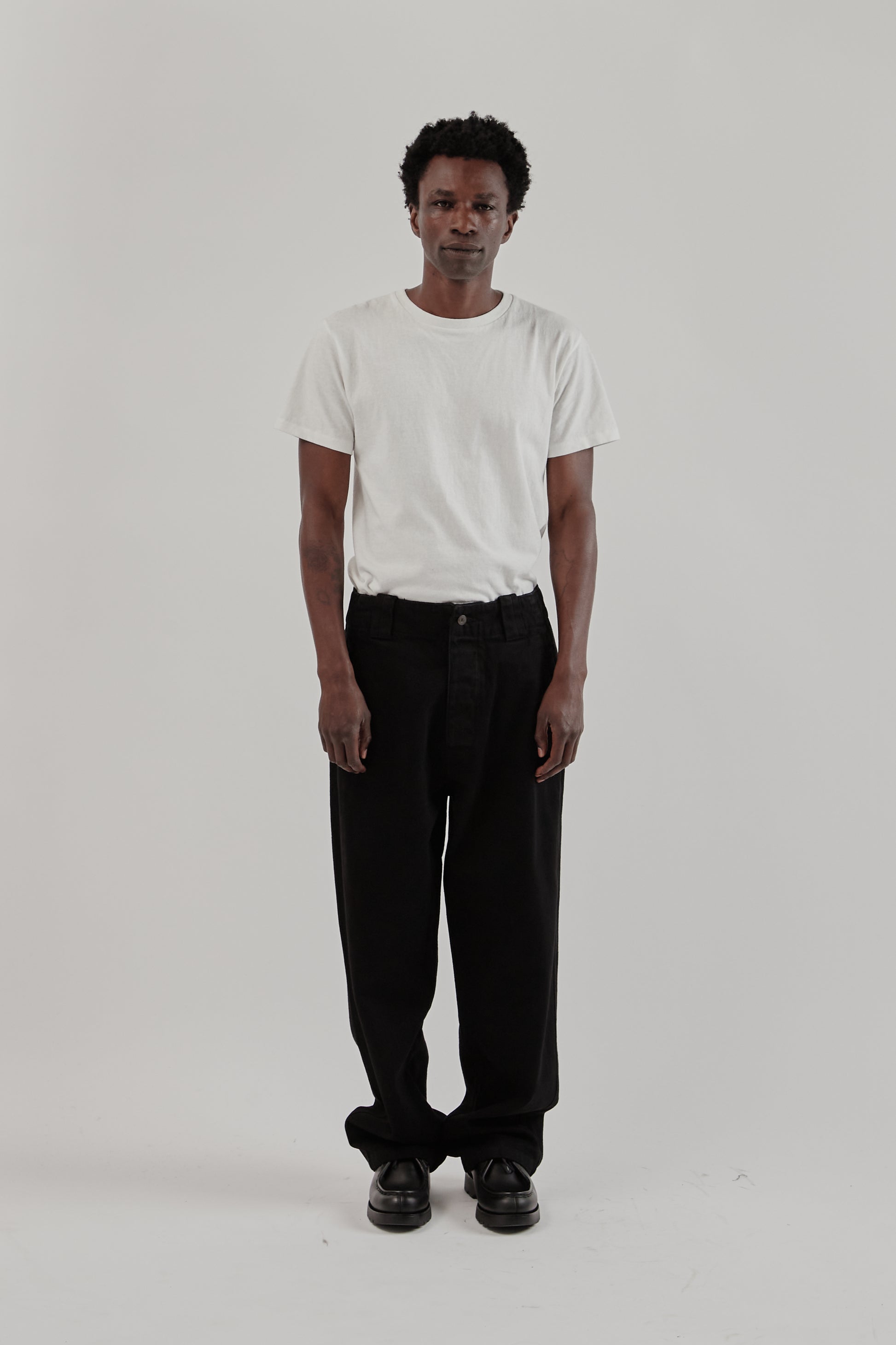 Parages FW25 Dad Denim Black Denim 2