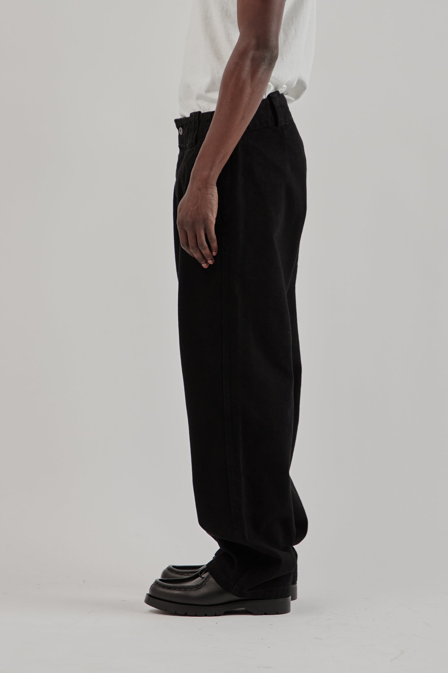 Parages FW25 Dad Denim Black Denim 4