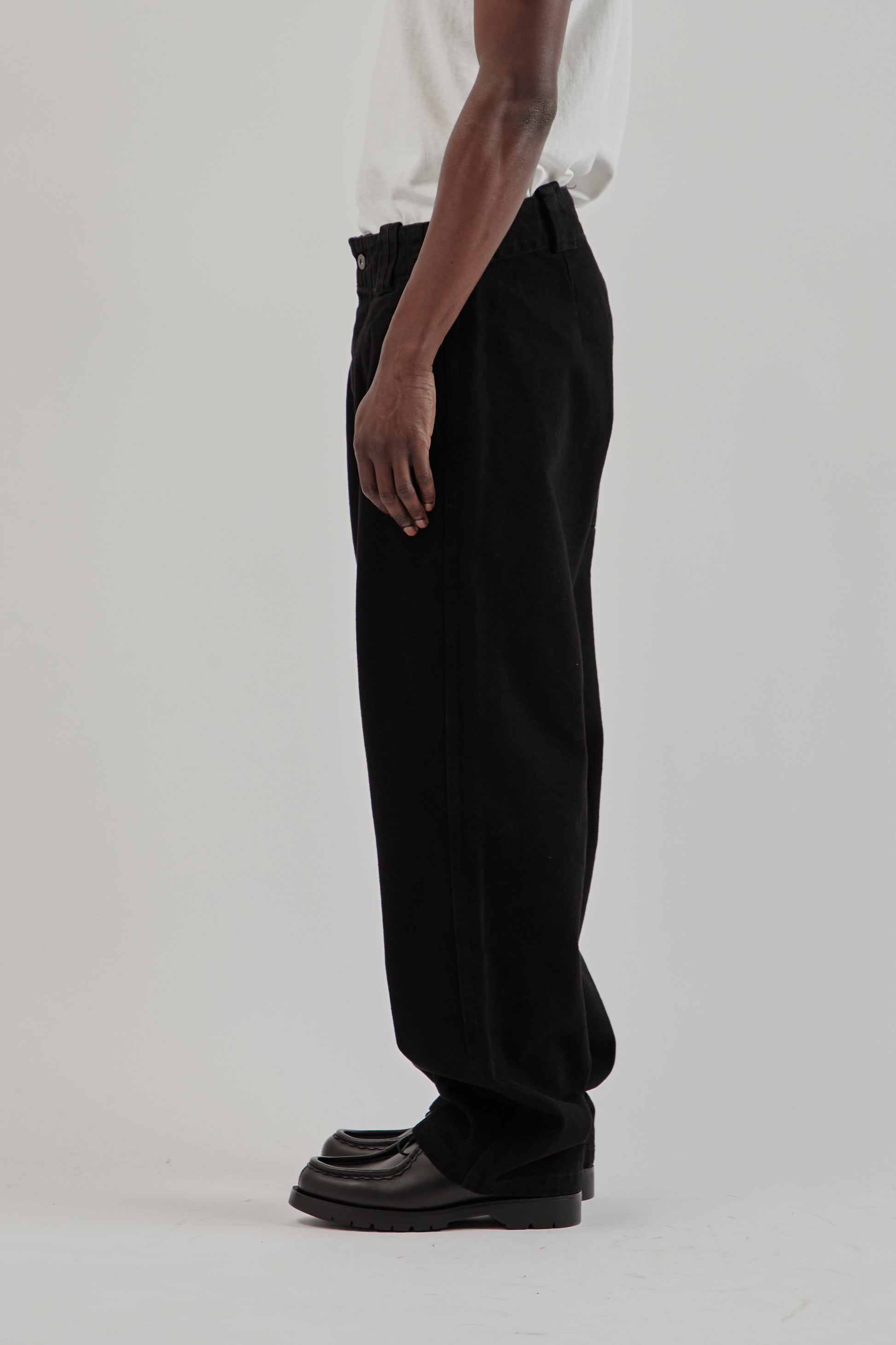 Parages FW25 Dad Denim Black Denim 4