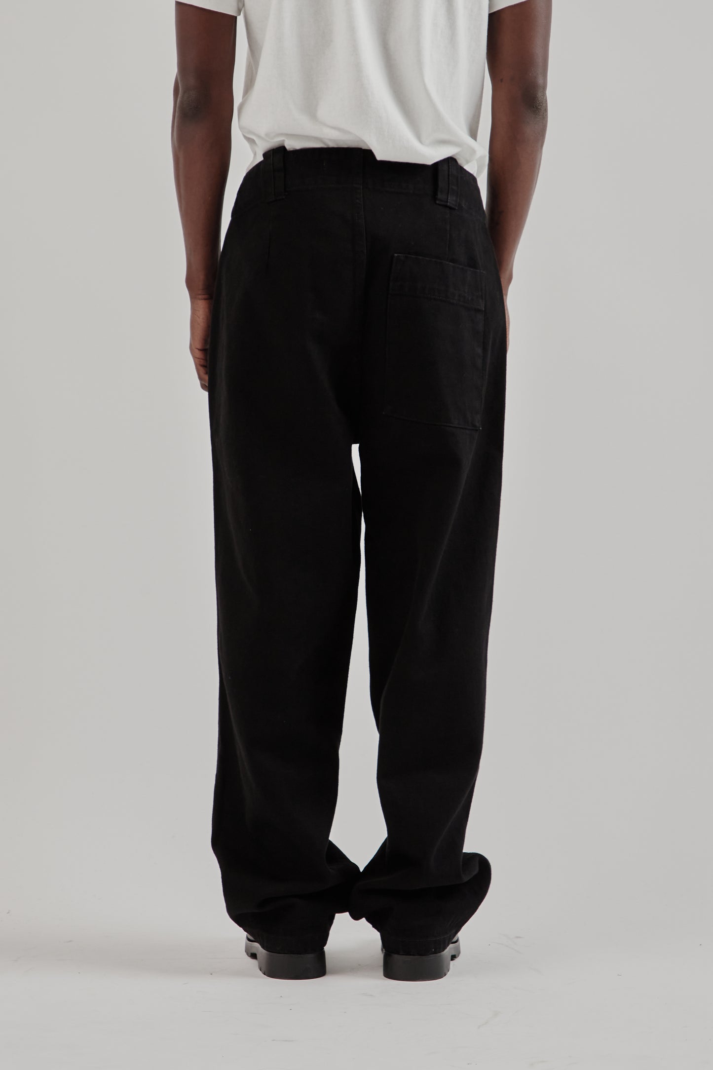 Parages FW25 Dad Denim Black Denim 5