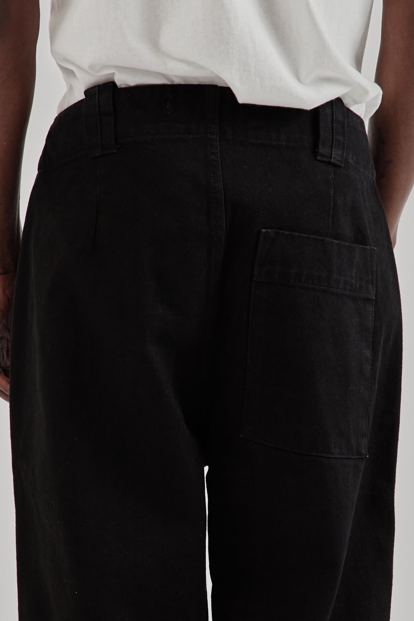 Parages FW25 Dad Denim Black Denim 6