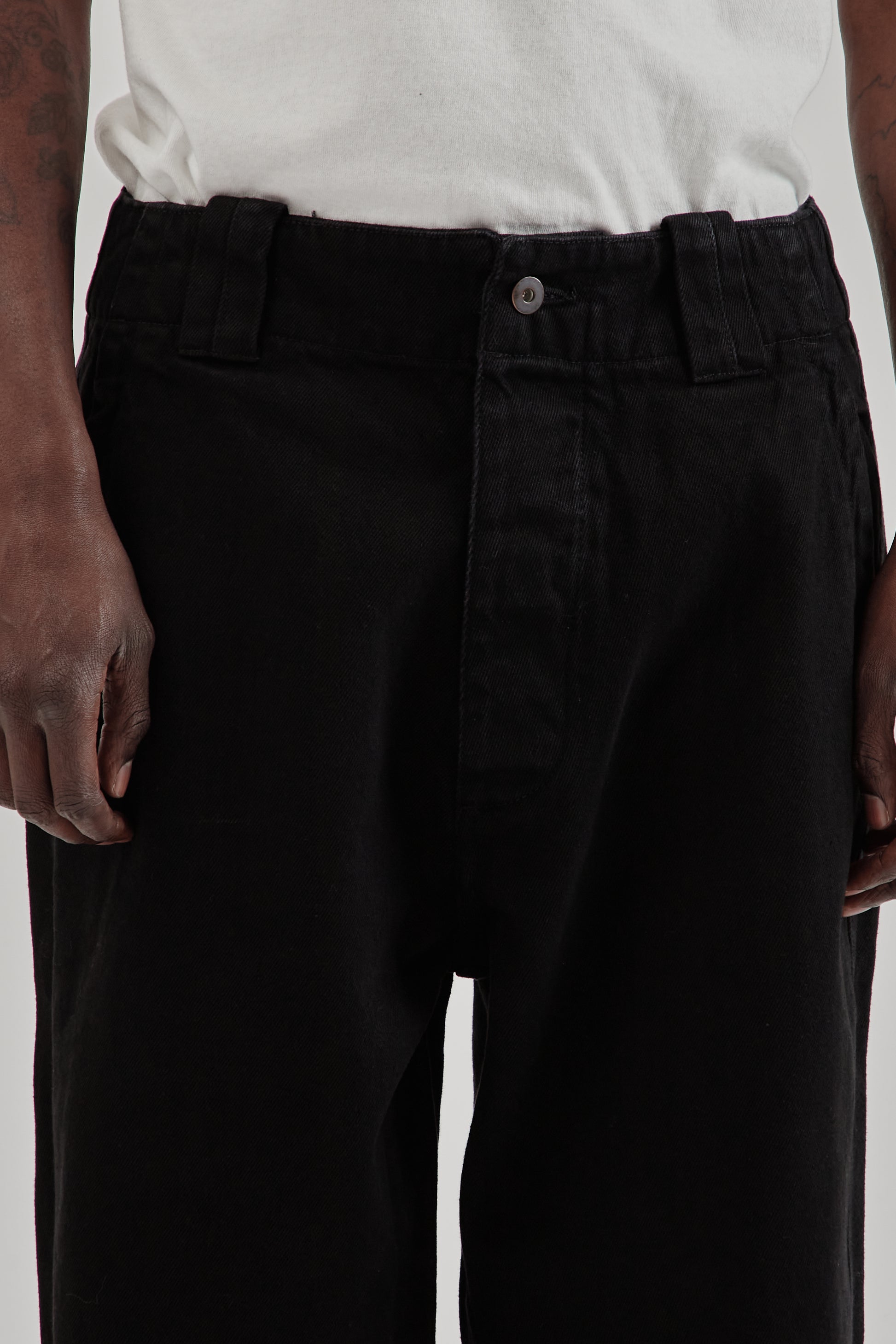 Parages FW25 Dad Denim Black Denim 7