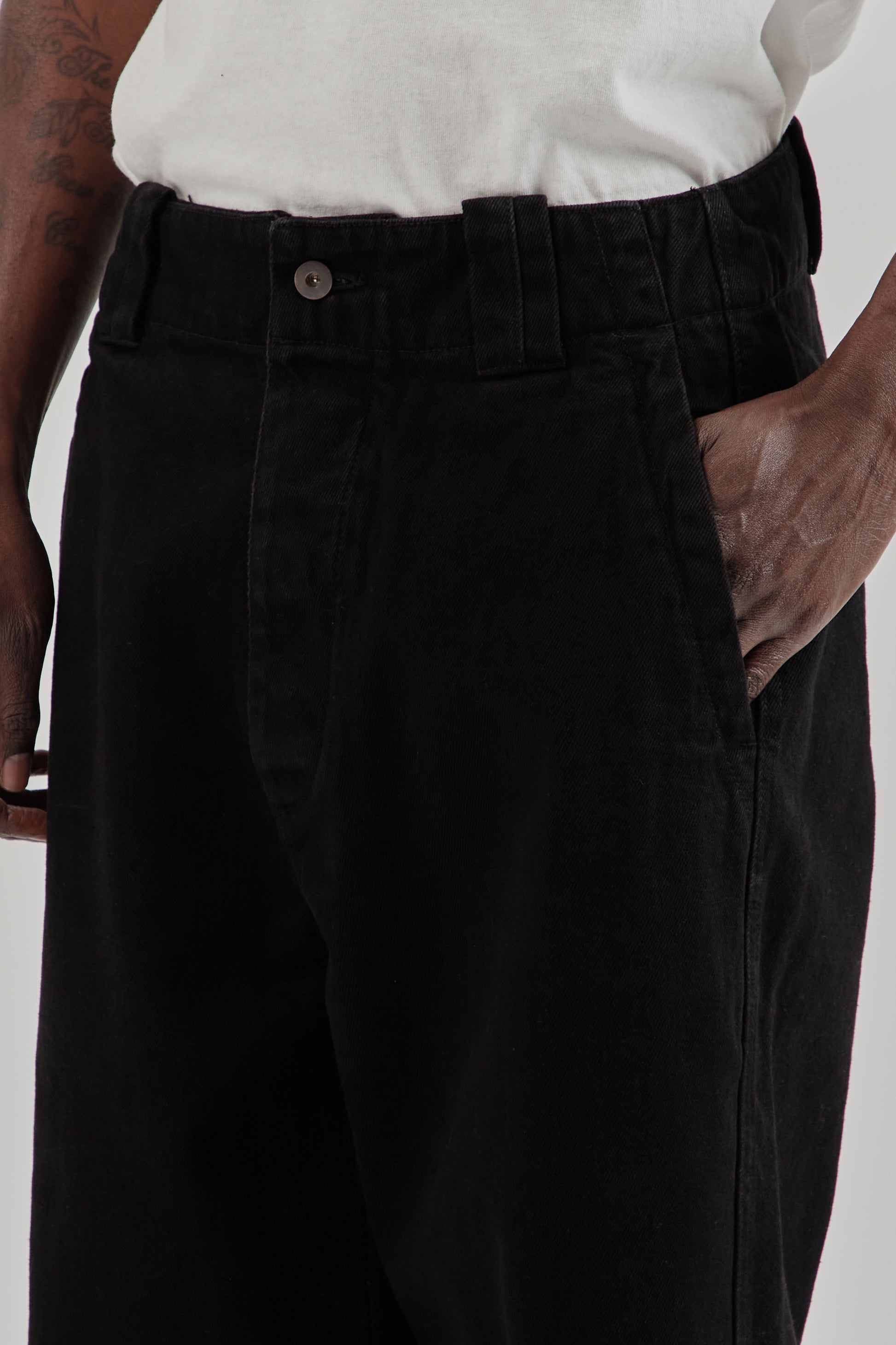 Parages FW25 Dad Denim Black Denim 8