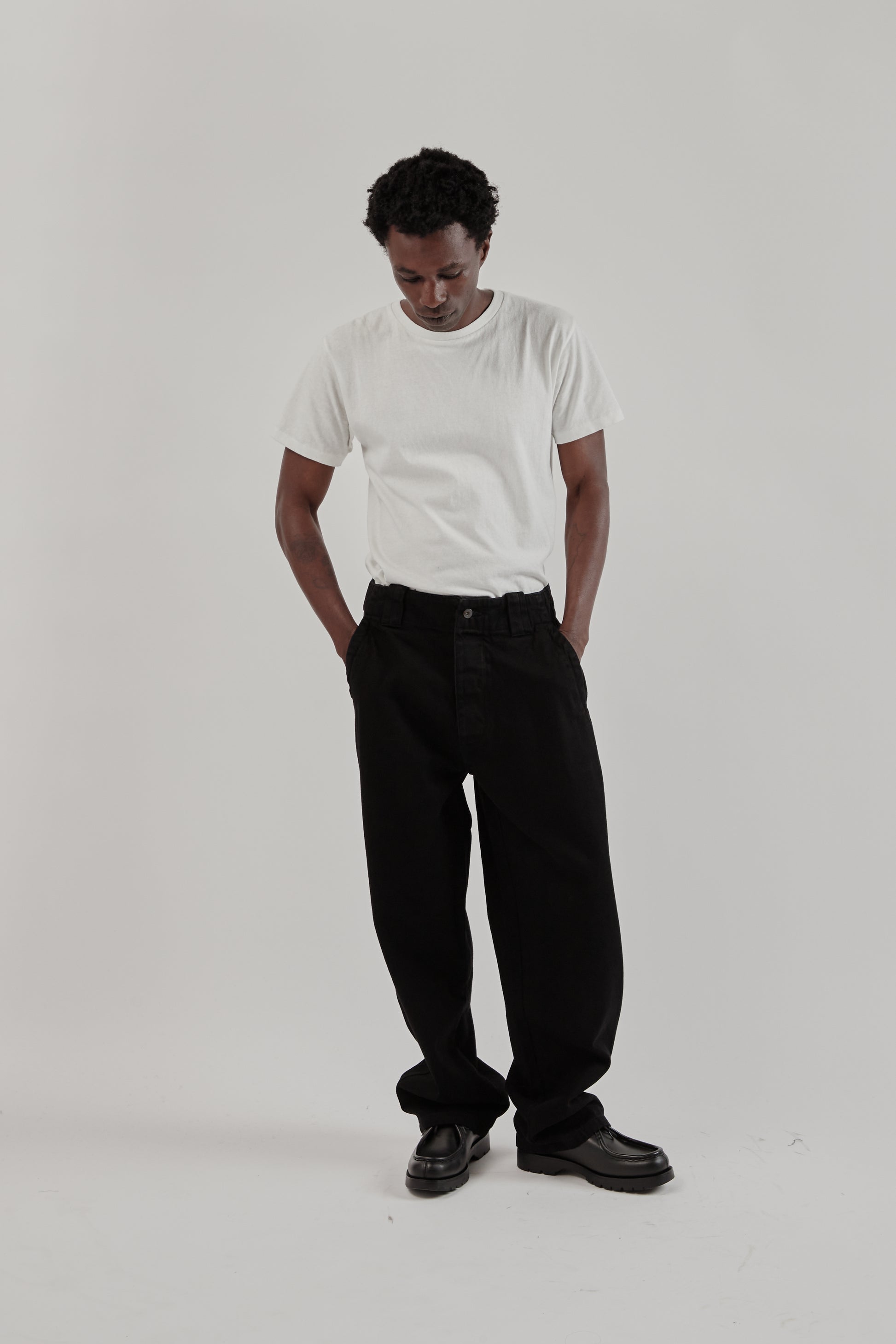 Parages FW25 Dad Denim Black Denim 9