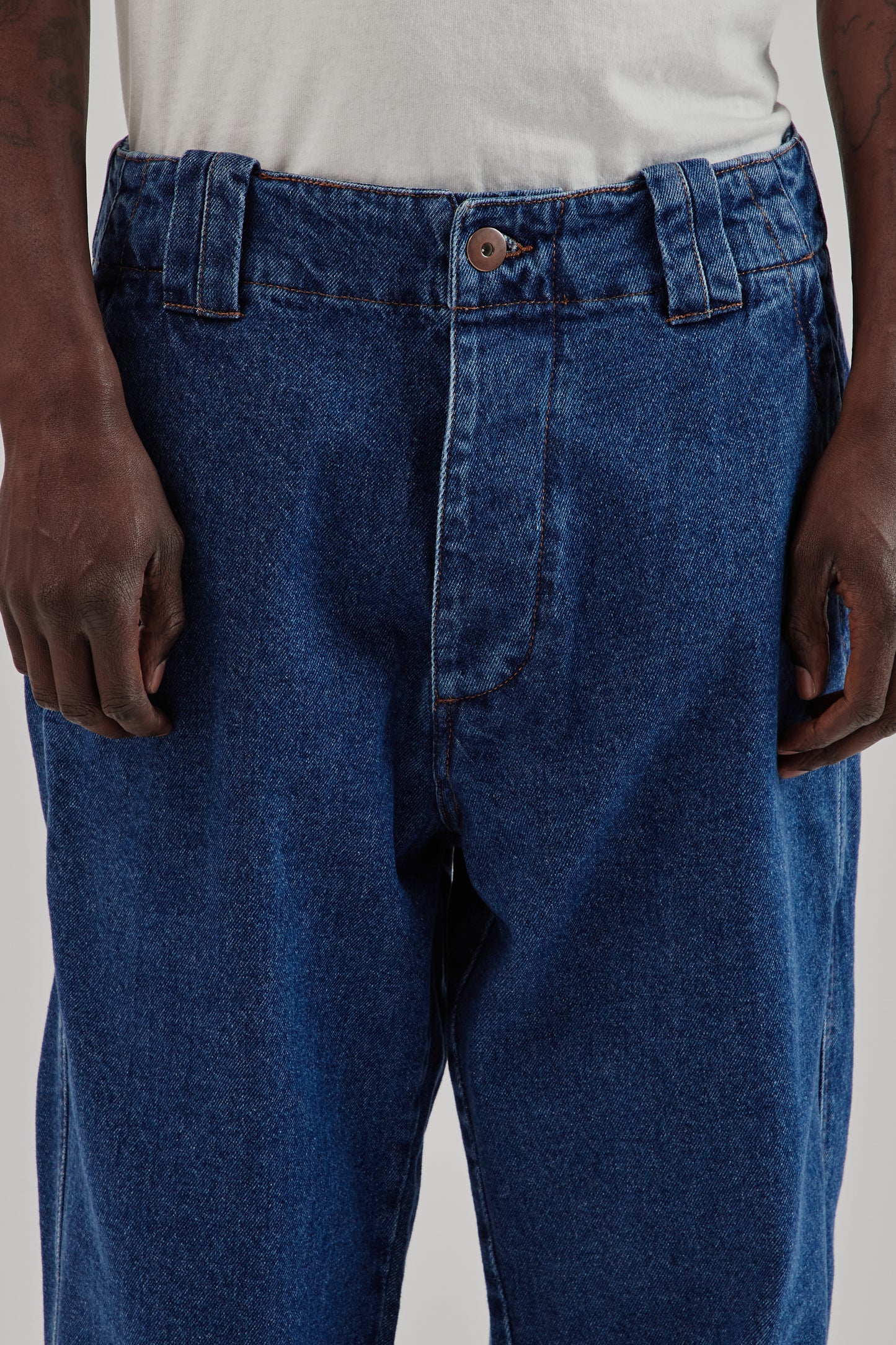 Parages FW25 Dad Denim Pants Stone14