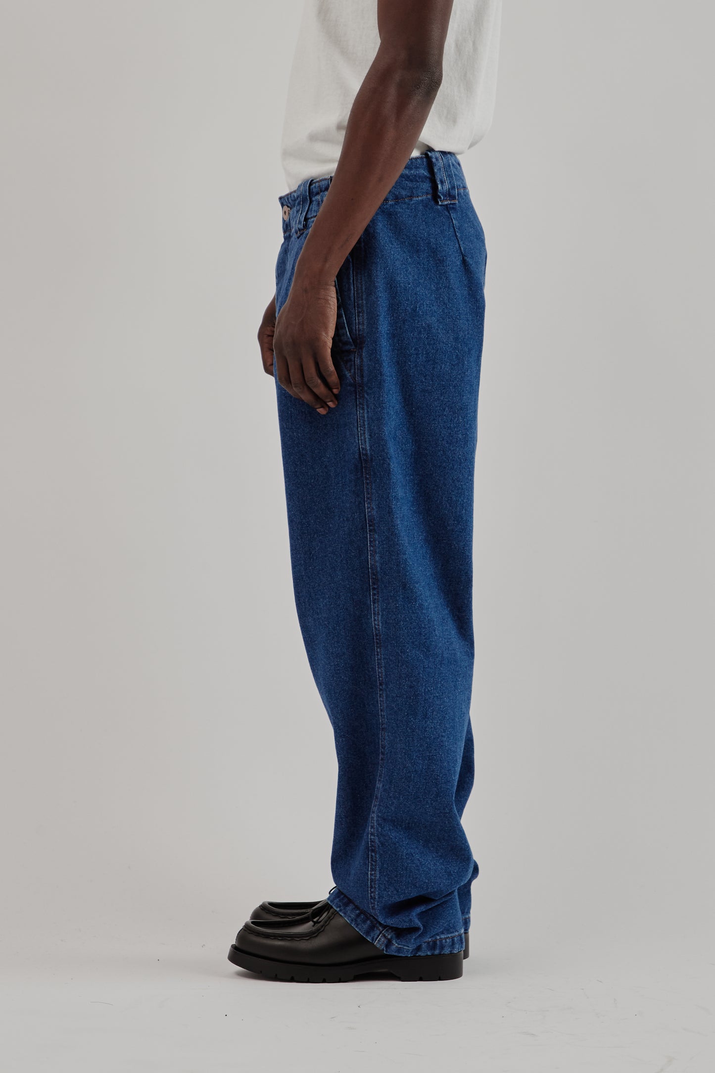 Parages FW25 Dad Denim Pants Stone6