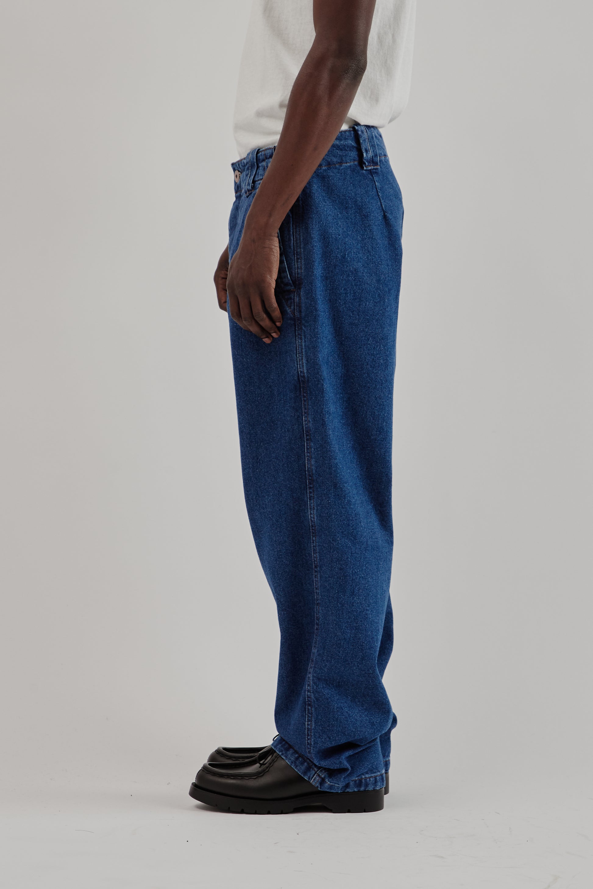 Parages FW25 Dad Denim Pants Stone6
