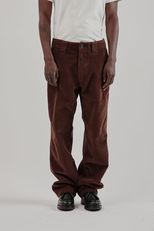 Parages FW25 Dock Cord Pant Rusty Brown 2