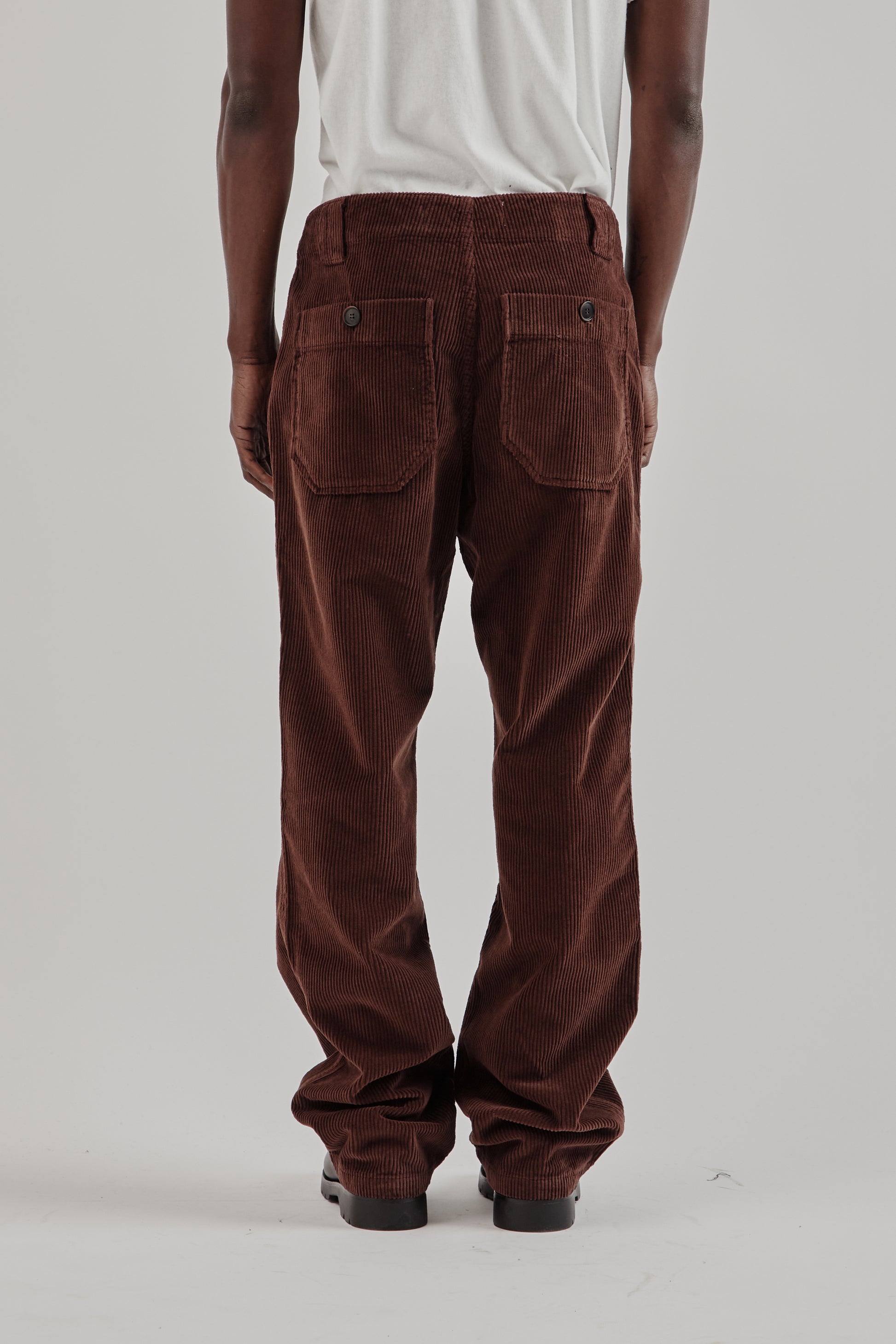 Parages FW25 Dock Cord Pant Rusty Brown 4