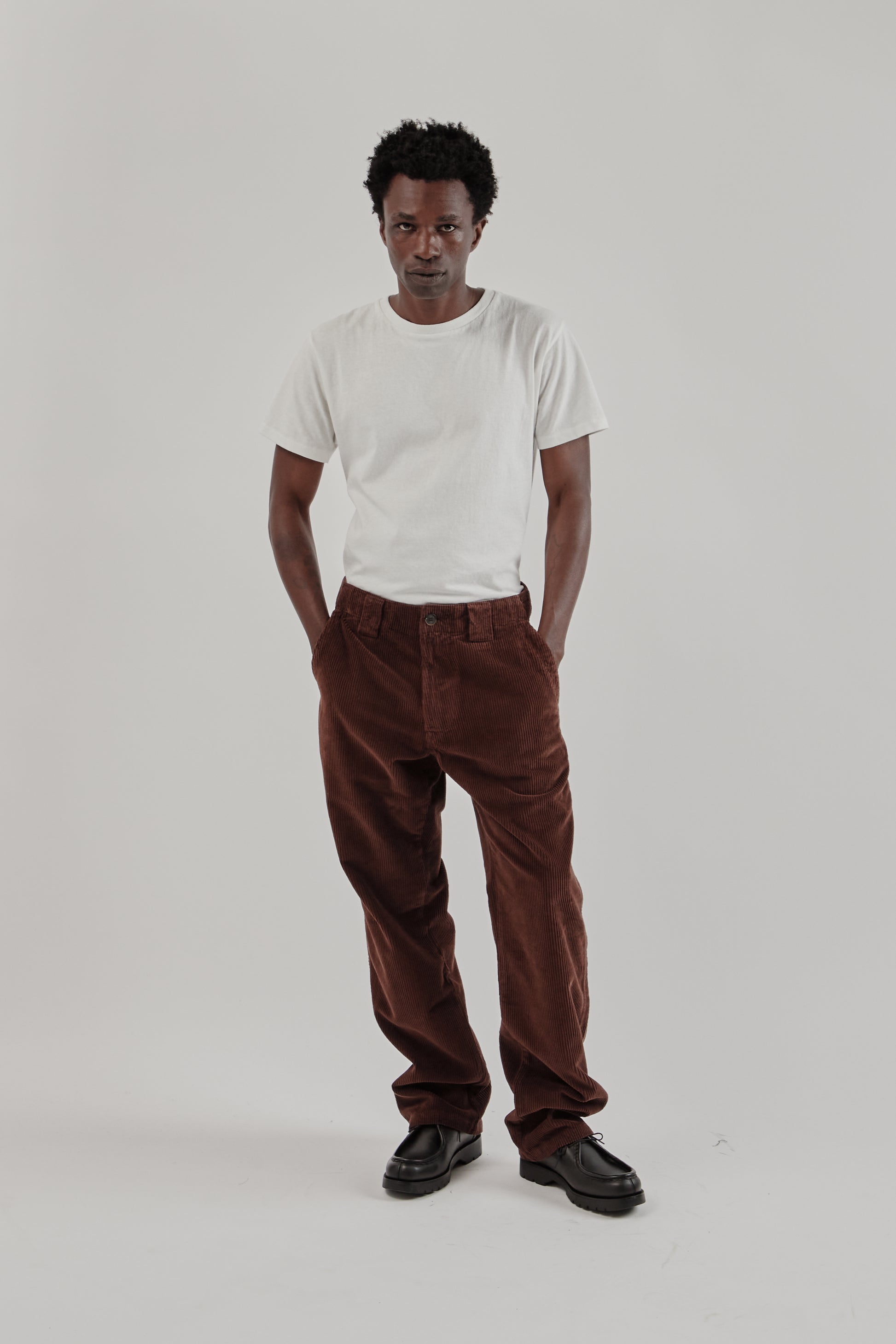Parages FW25 Dock Cord Pant Rusty Brown 9