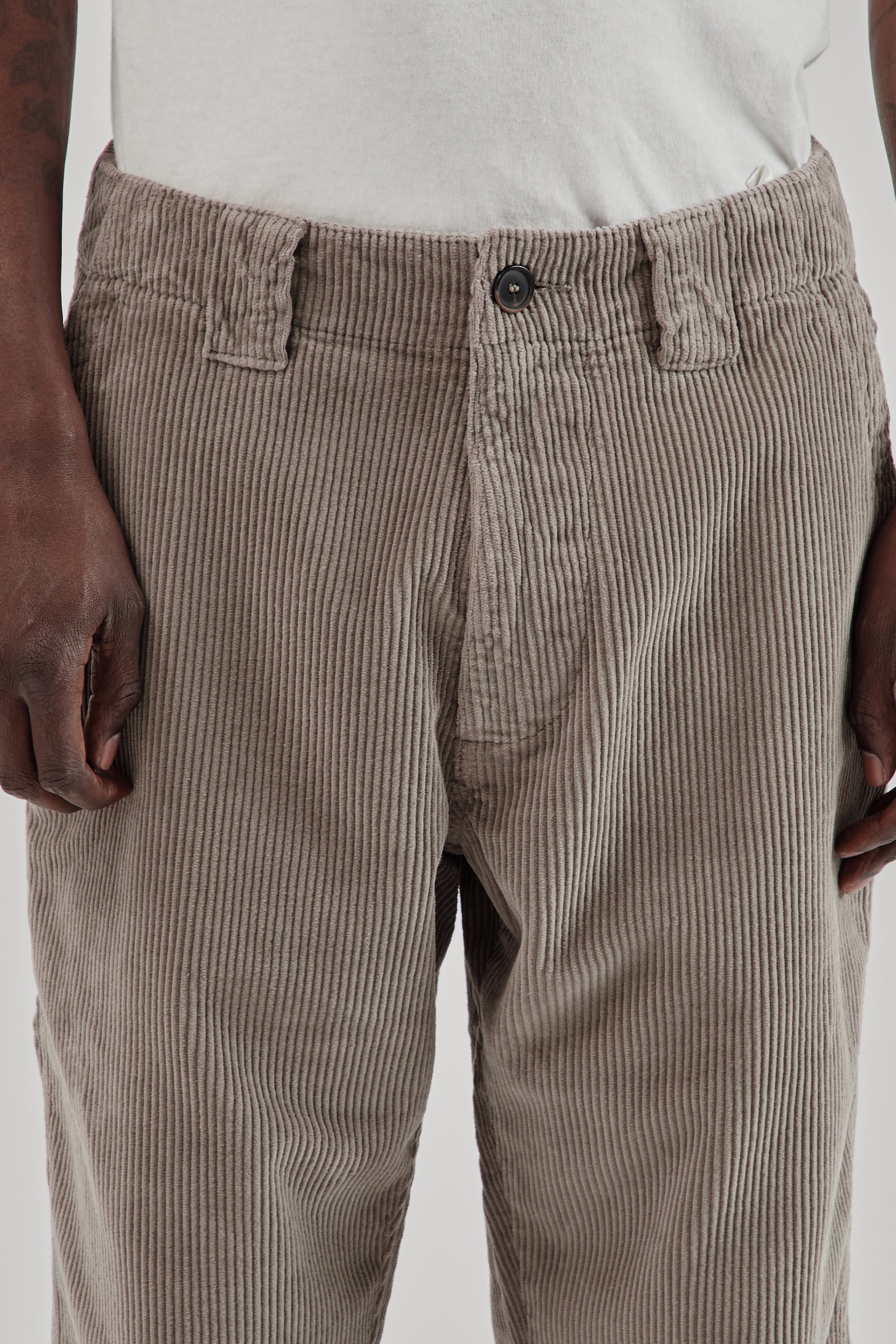 Parages FW25 Dock Cord Pants Stone 6