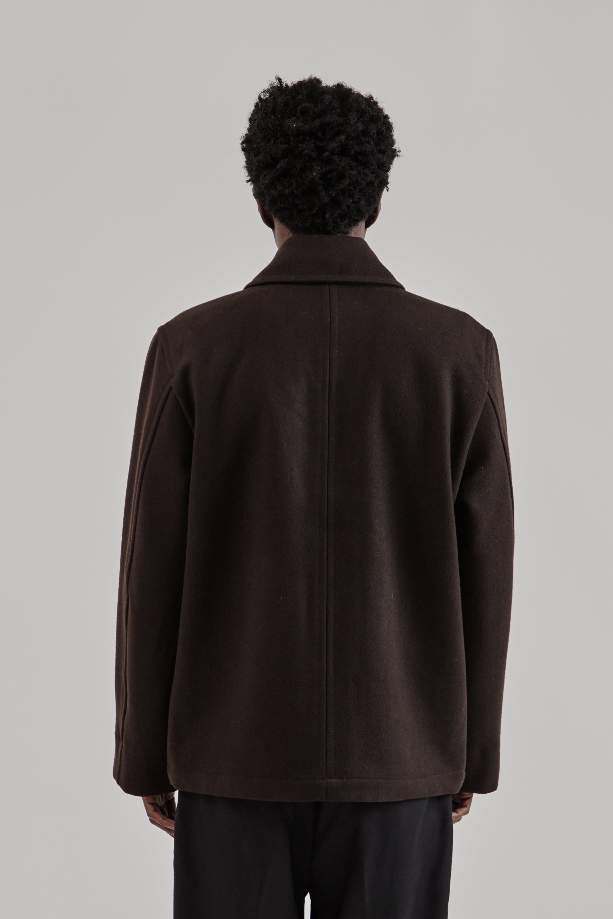 Parages Dubliner Wool Jacket - Dark Brown | Wallace Mercantile Shop
