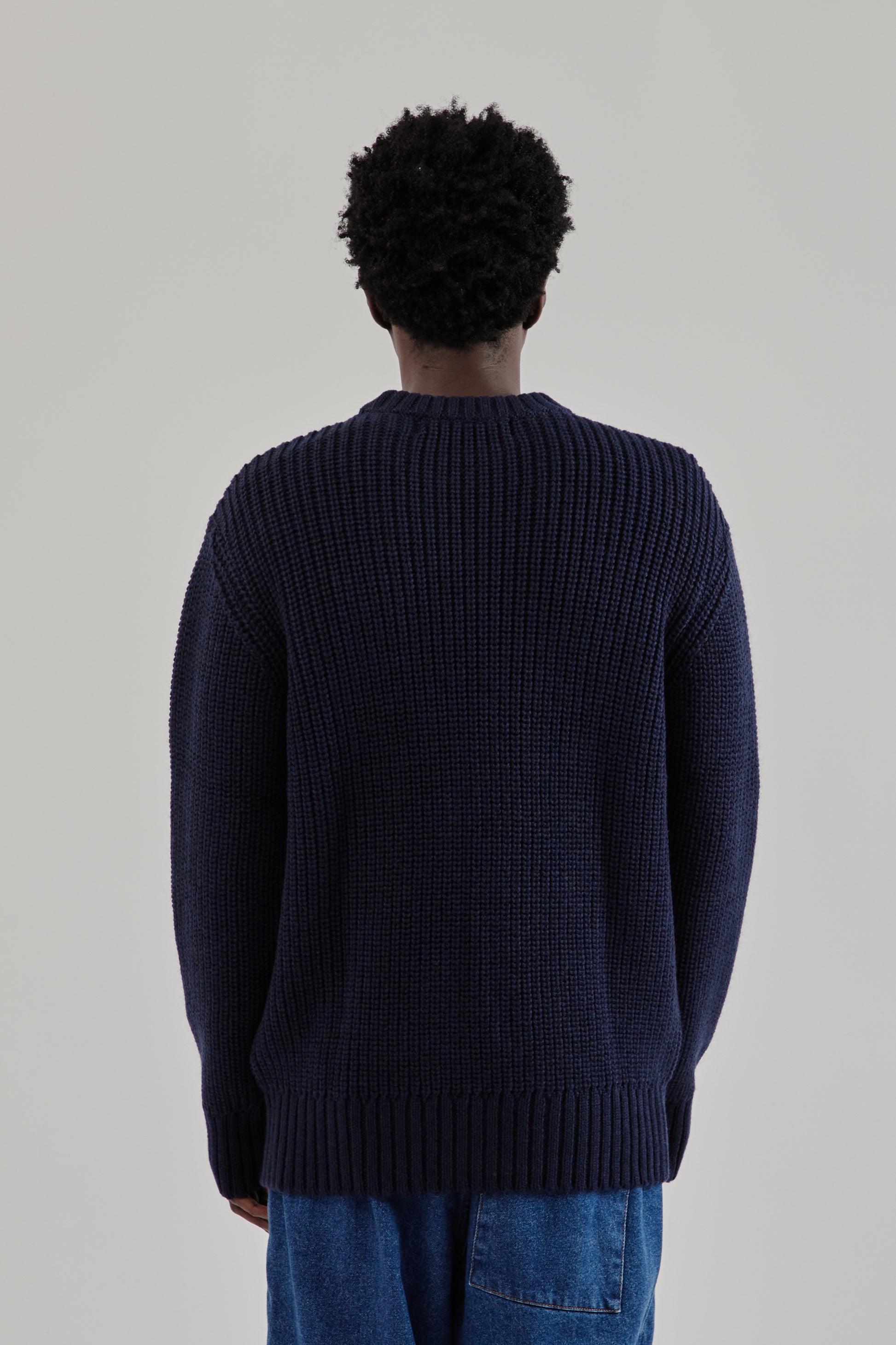 Parages FW25 Fisher Jumper Navy 5