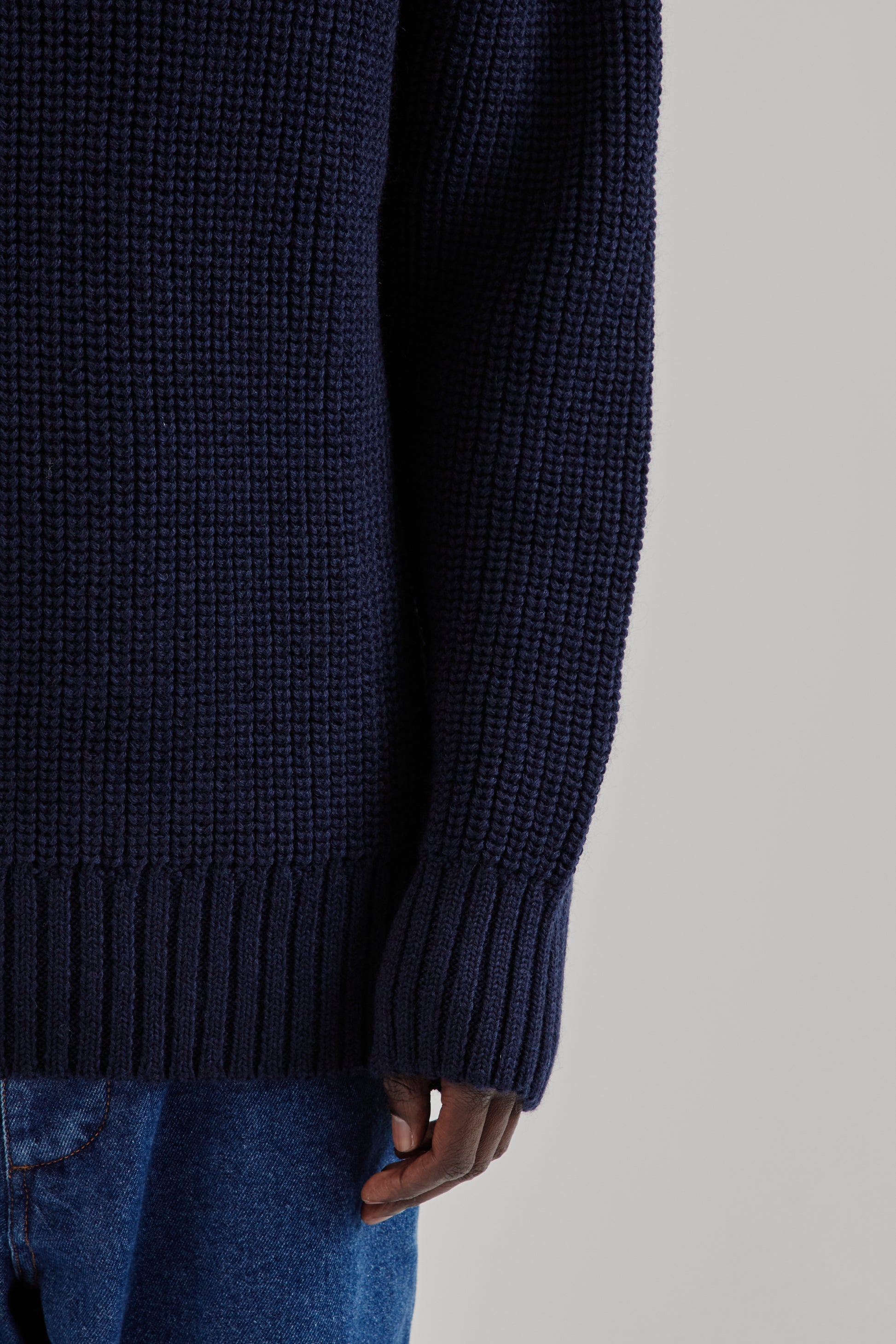 Parages FW25 Fisher Jumper Navy 8