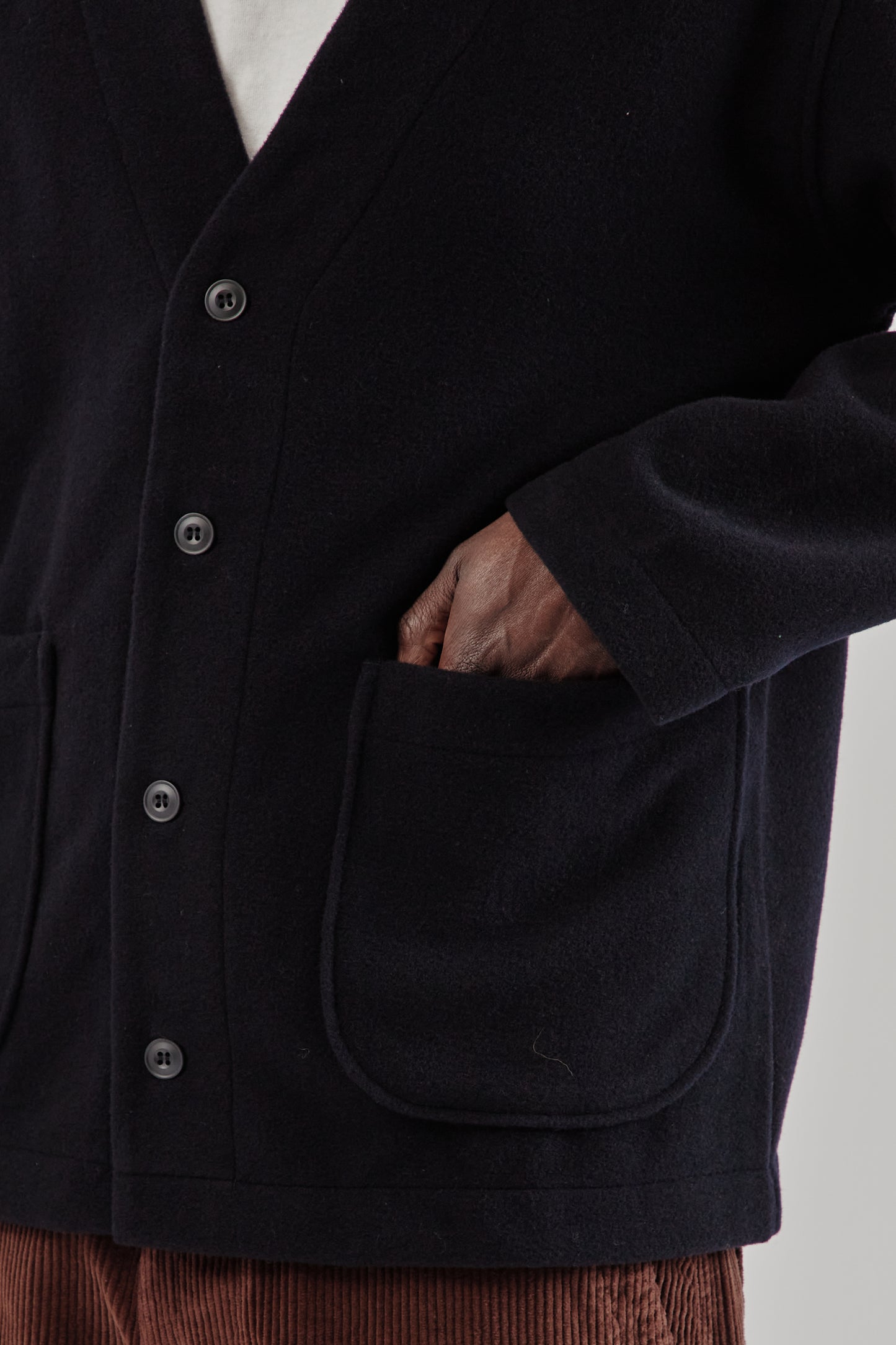 Parages FW25 Manager Wool Jacket Navy75
