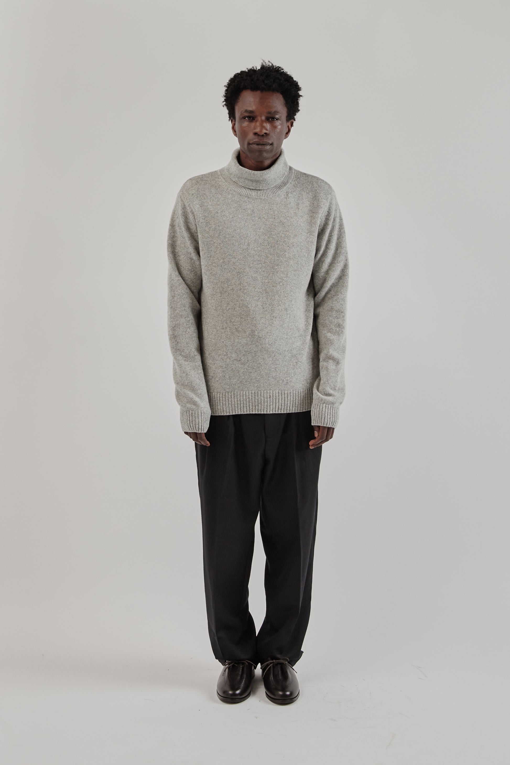 Parages FW25 Michel Jumper Light Grey 1