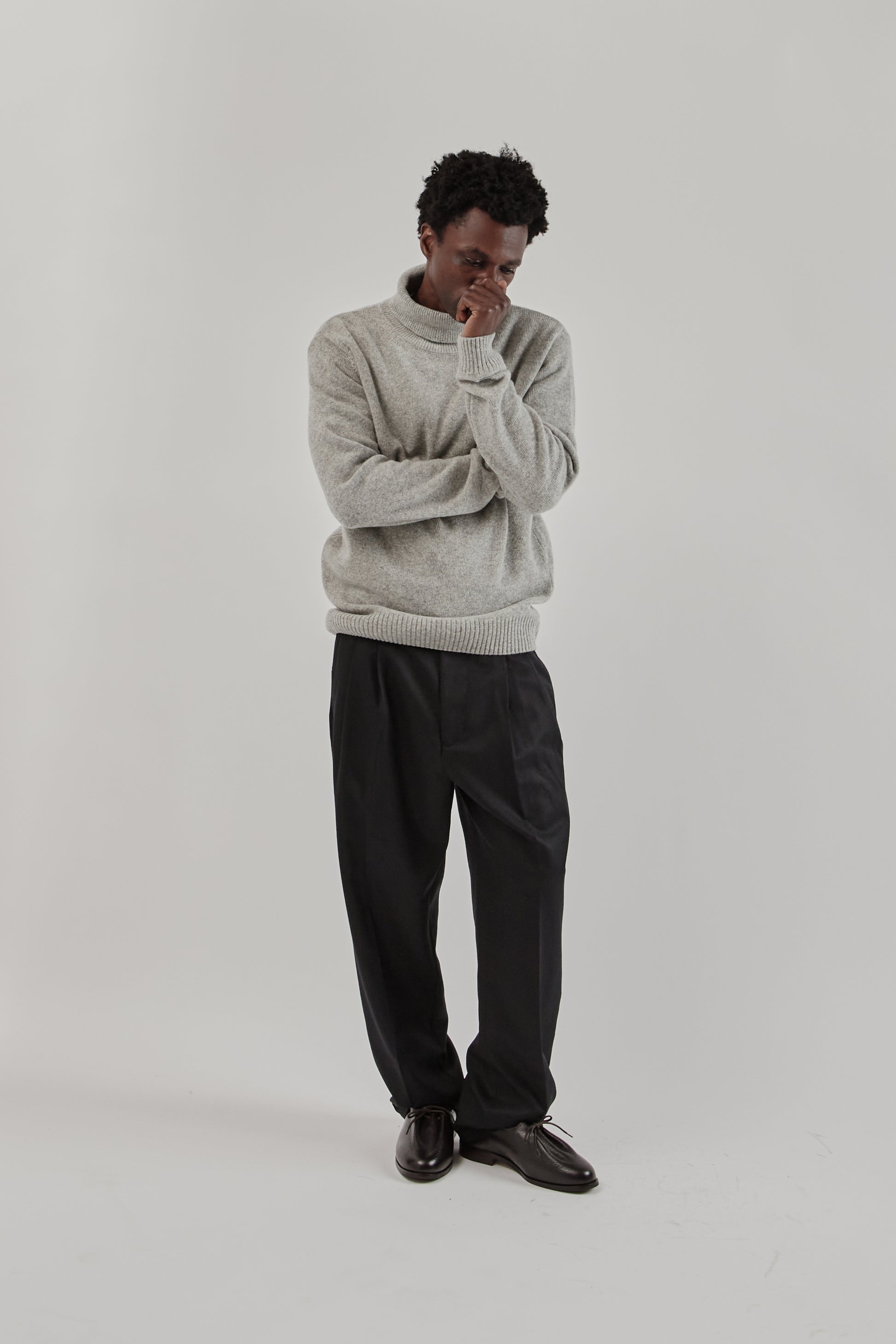 Parages FW25 Michel Jumper Light Grey 10